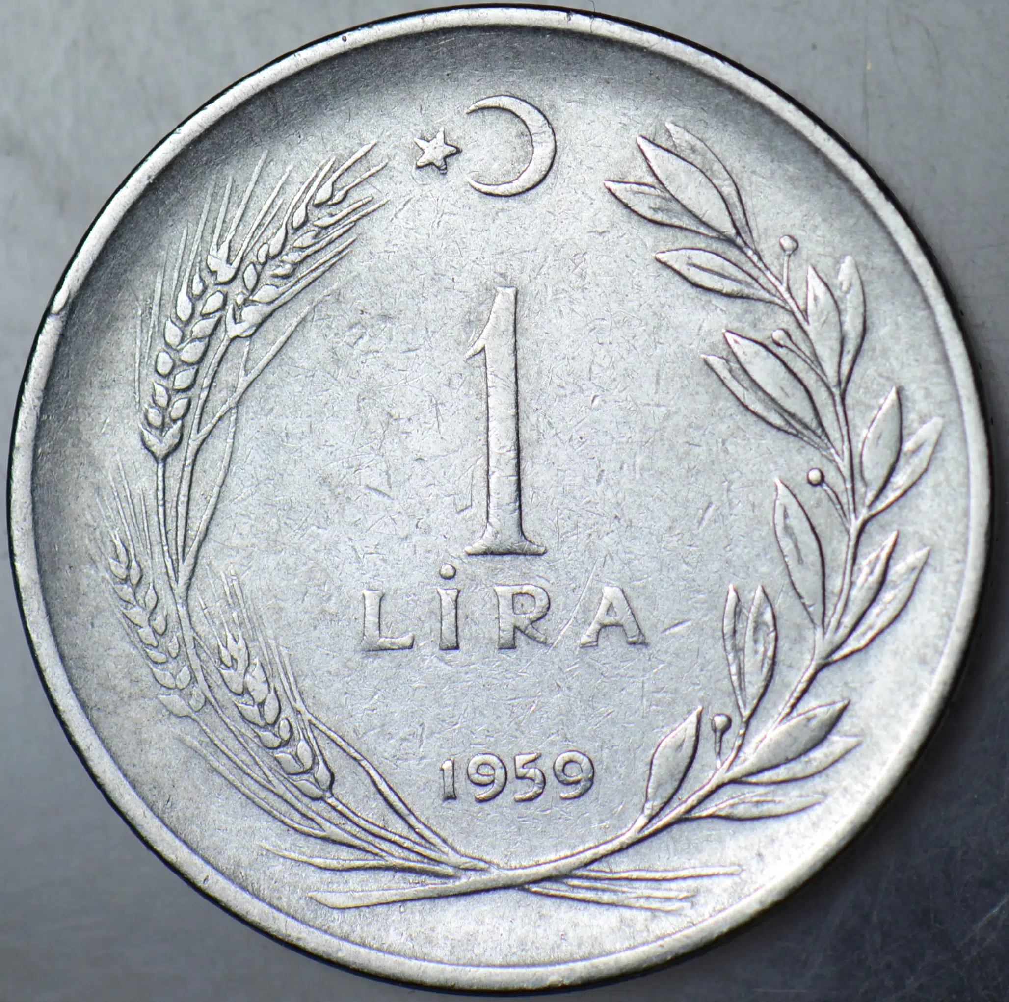 1 LİRA 1959.