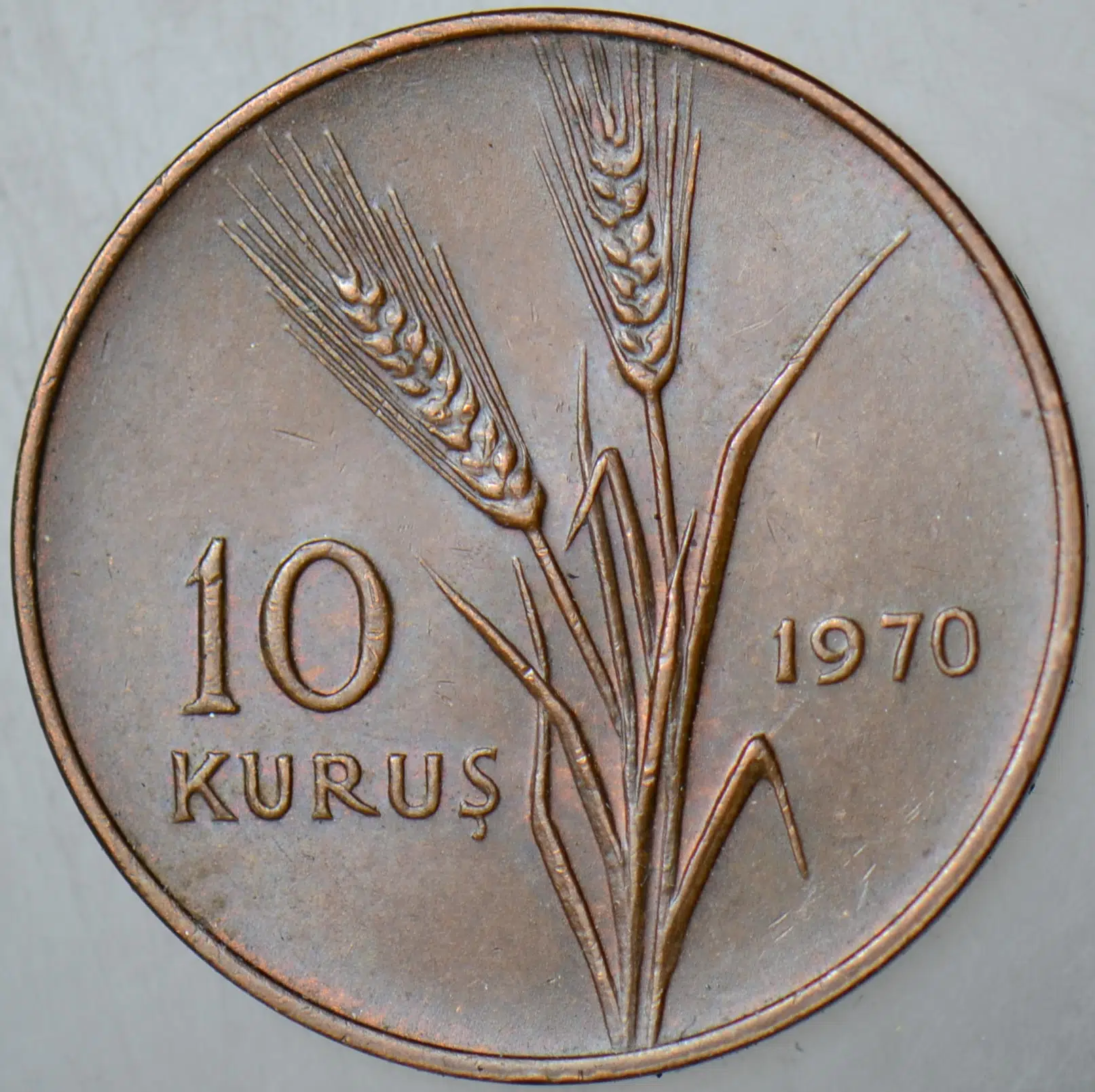 10 KURUŞ 1970.