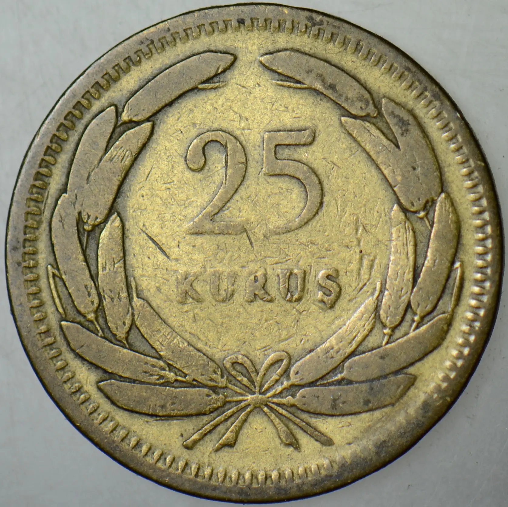 25 KURUŞ 1955.