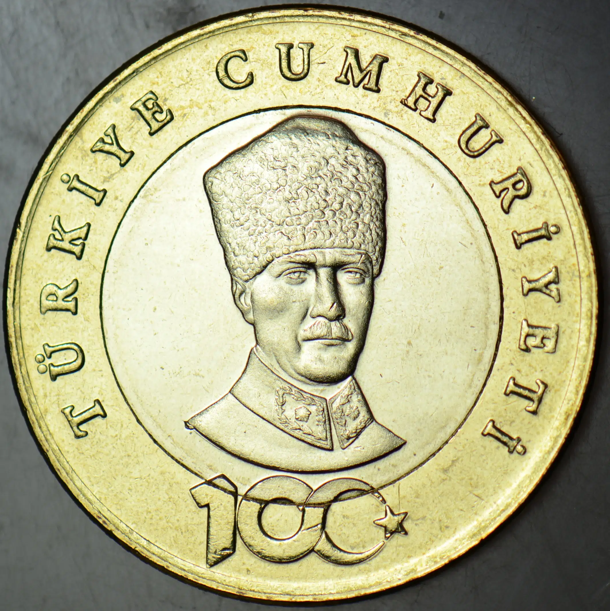 5 LİRA 2023 HATIRA-CUMHURİYET'İN 100. YILI. ÇİL.
