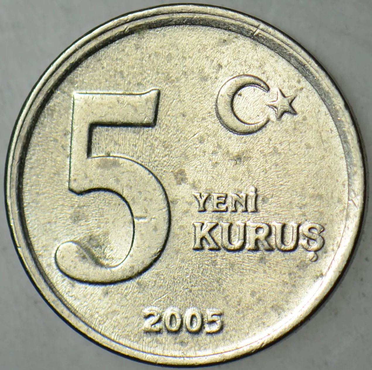 5 YENİ KURUŞ 2005.
