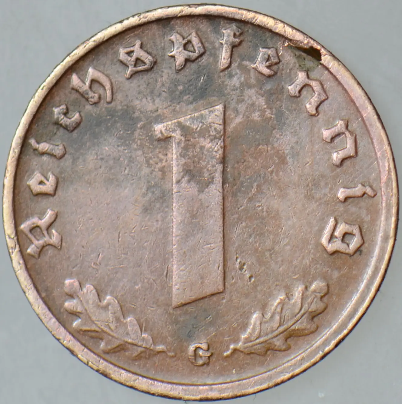 ALMANYA 1 PFENNIG 1938 G. III. REİCH DÖNEMİ.
