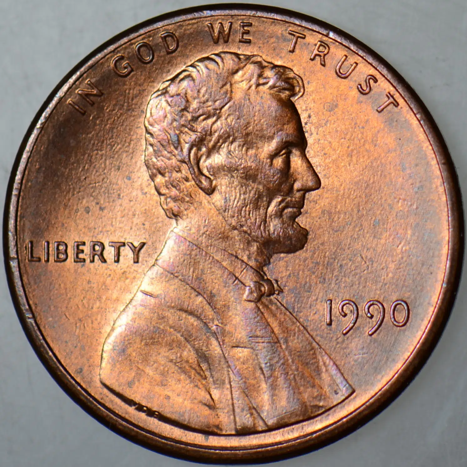 AMERİKA 1 CENT 1990 LINCOLN MEMORIAL. ÇİL(-)
