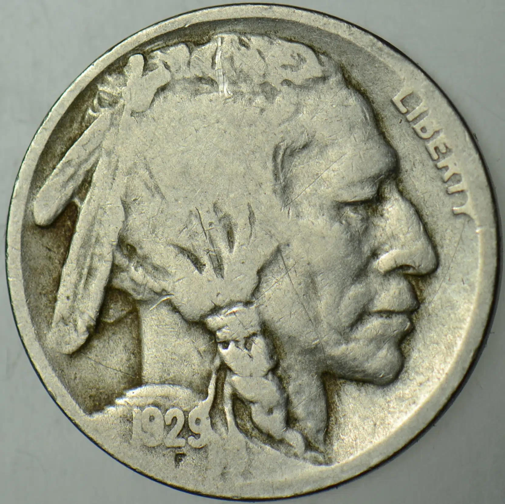 AMERİKA 5 CENT 1929 D. BUFFALO NICKEL.