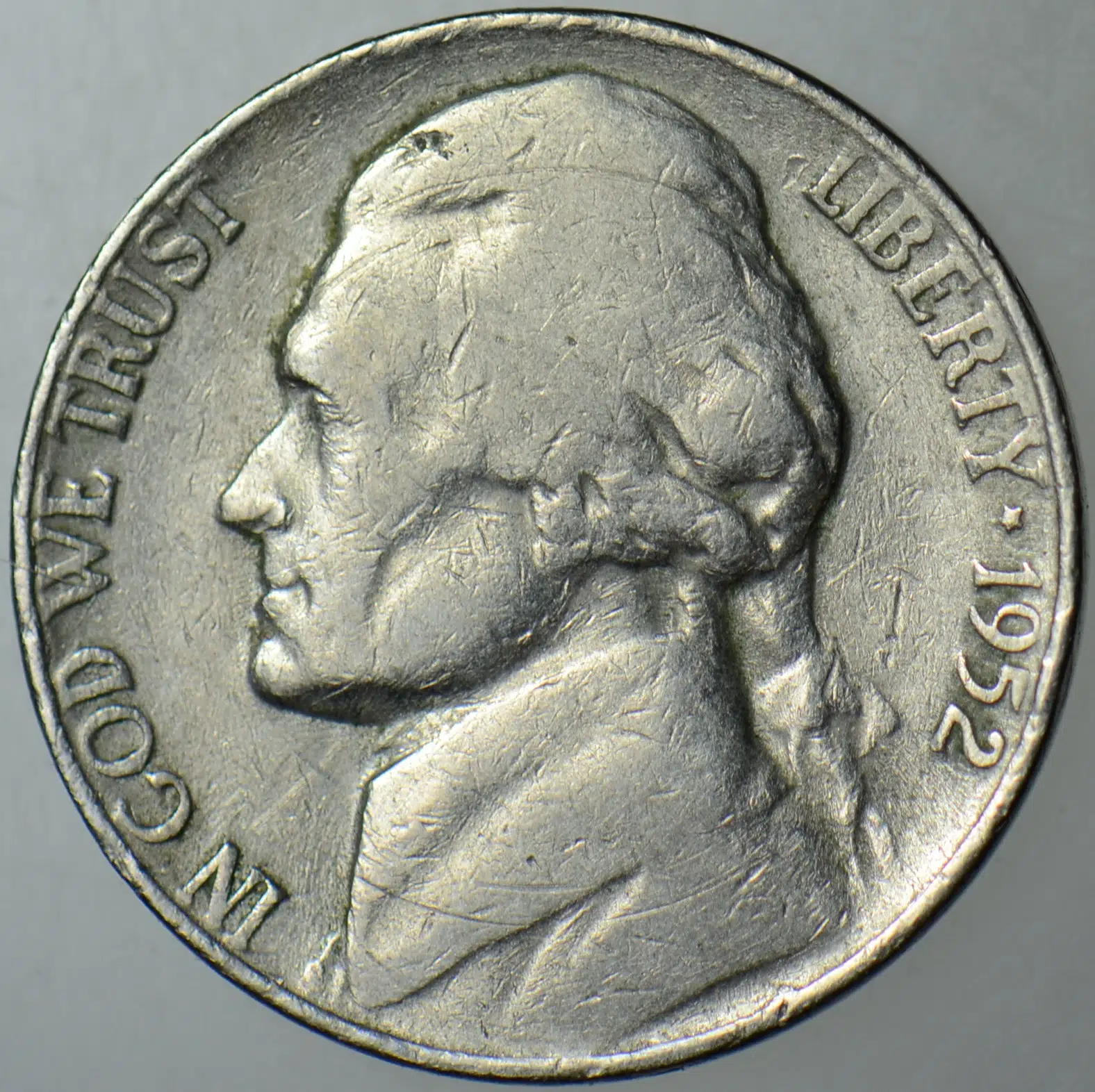 AMERİKA 5 CENT 1952 S. JEFFERSON NICKEL.