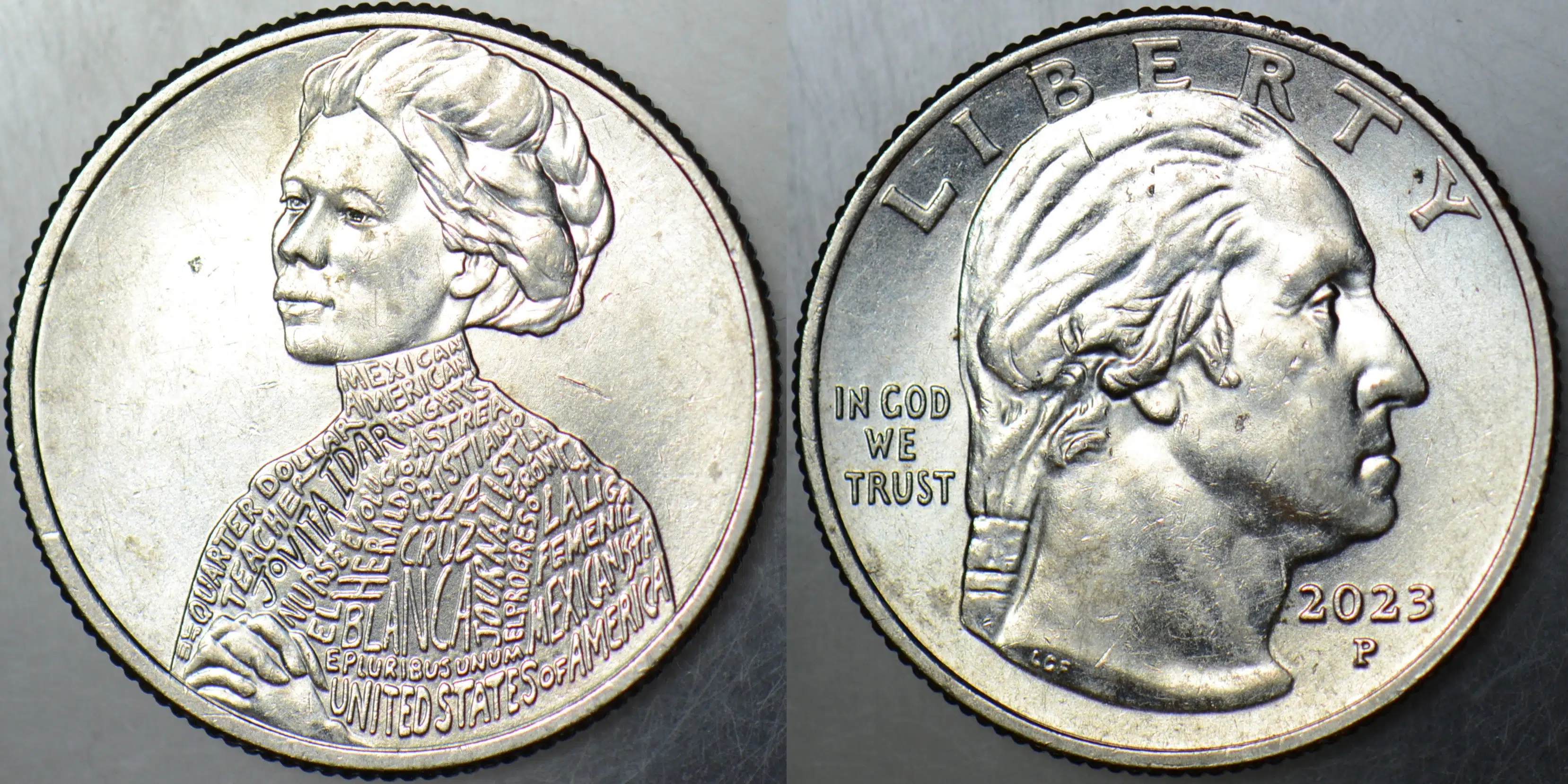 AMERİKA ÇEYREK DOLAR 2023 P AMERİKALI KADINLAR SERİSİ-JOVITA IDAR.