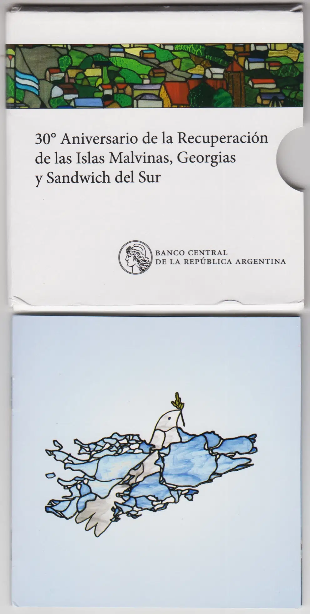 ARJANTİN 2 PESO 2012 HATIRA-GÜNEY ATLANTİK FALKLAND ADALARI SAVAŞI 30. YIL. İNFO KARTINDA ÇİL.