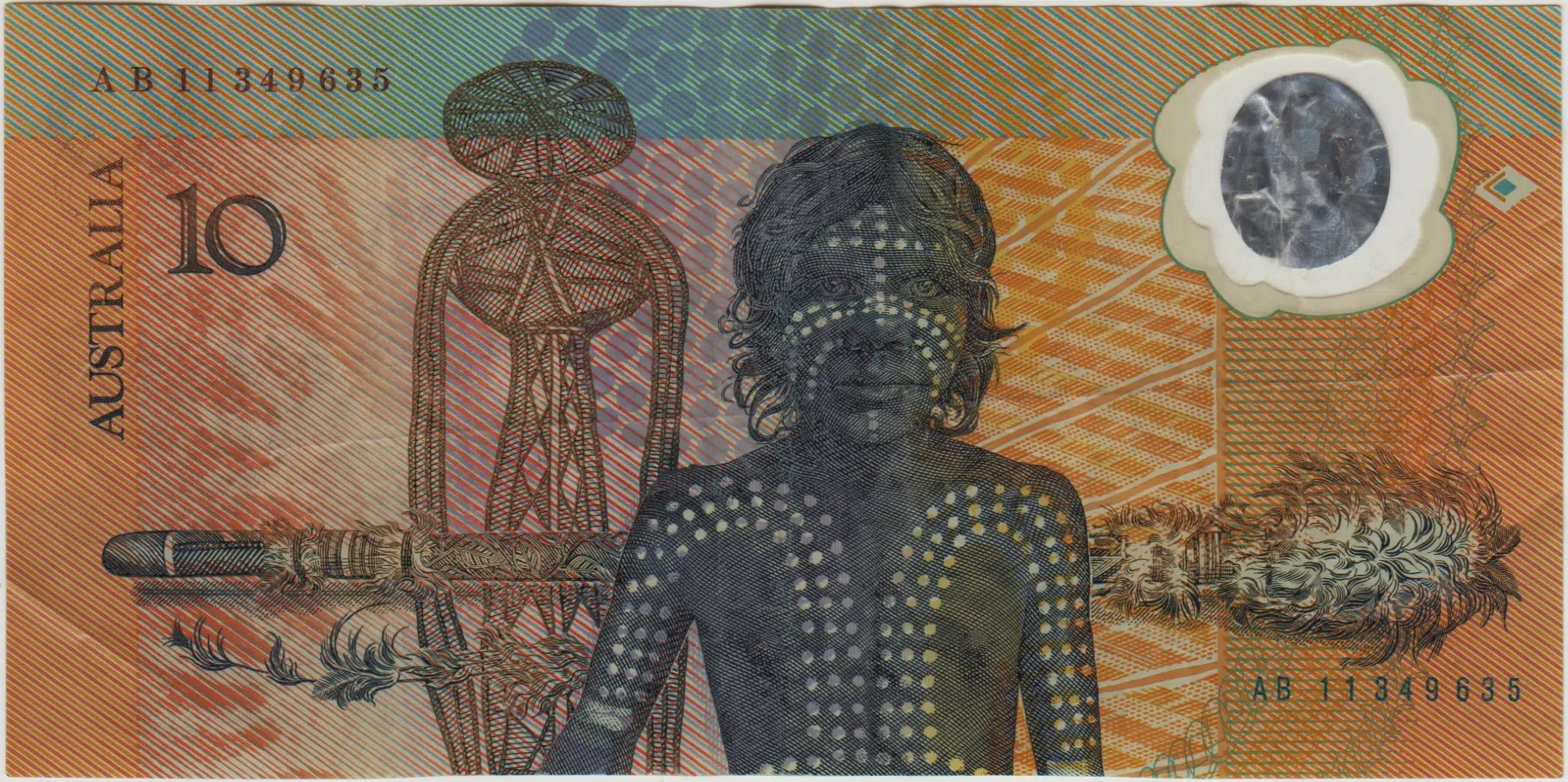 AVUSTRALYA 10 DOLAR 1988 POLYMER. ÇOK TEMİZ.