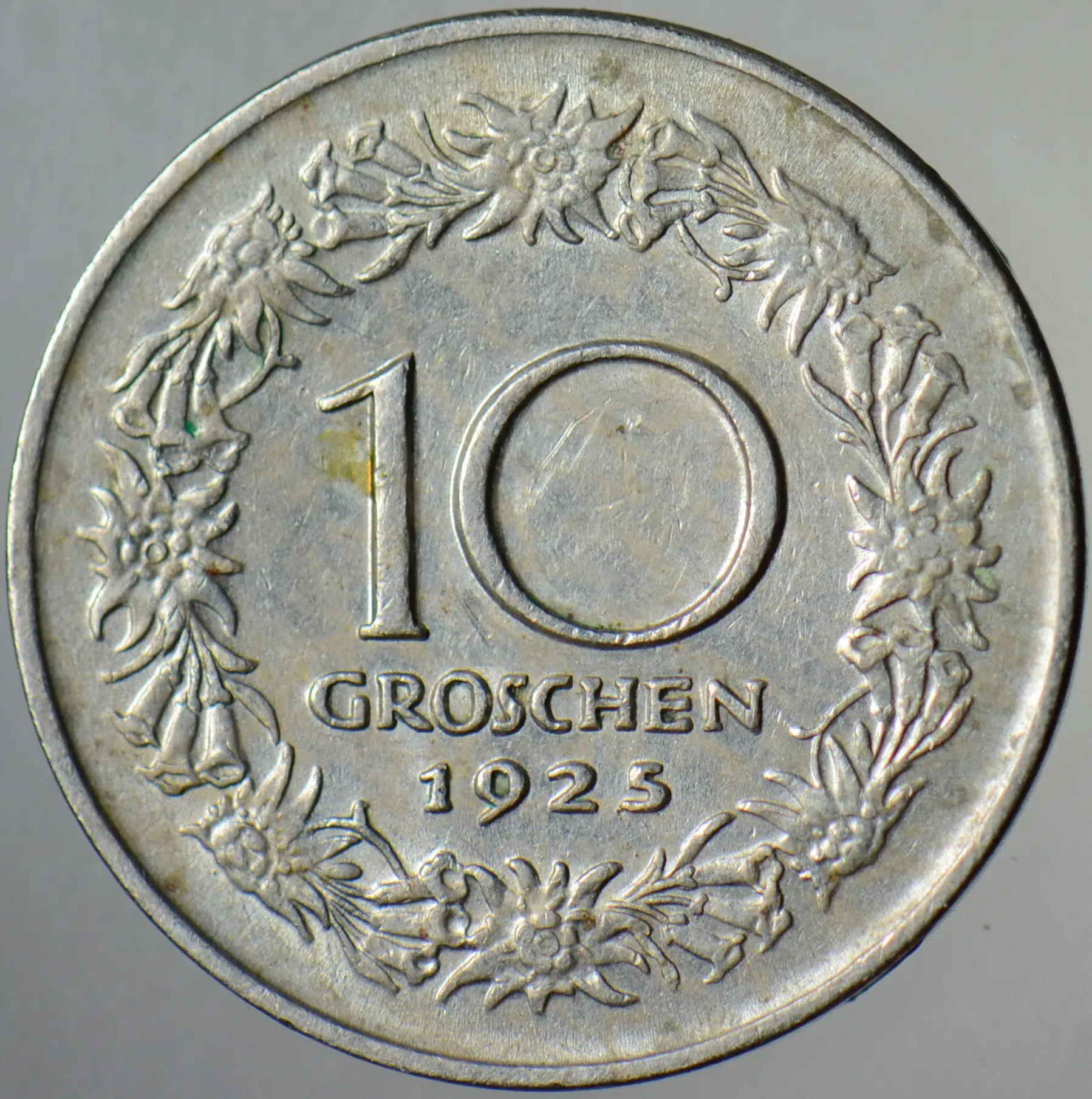 AVUSTURYA 10 GROSCHEN 1925.