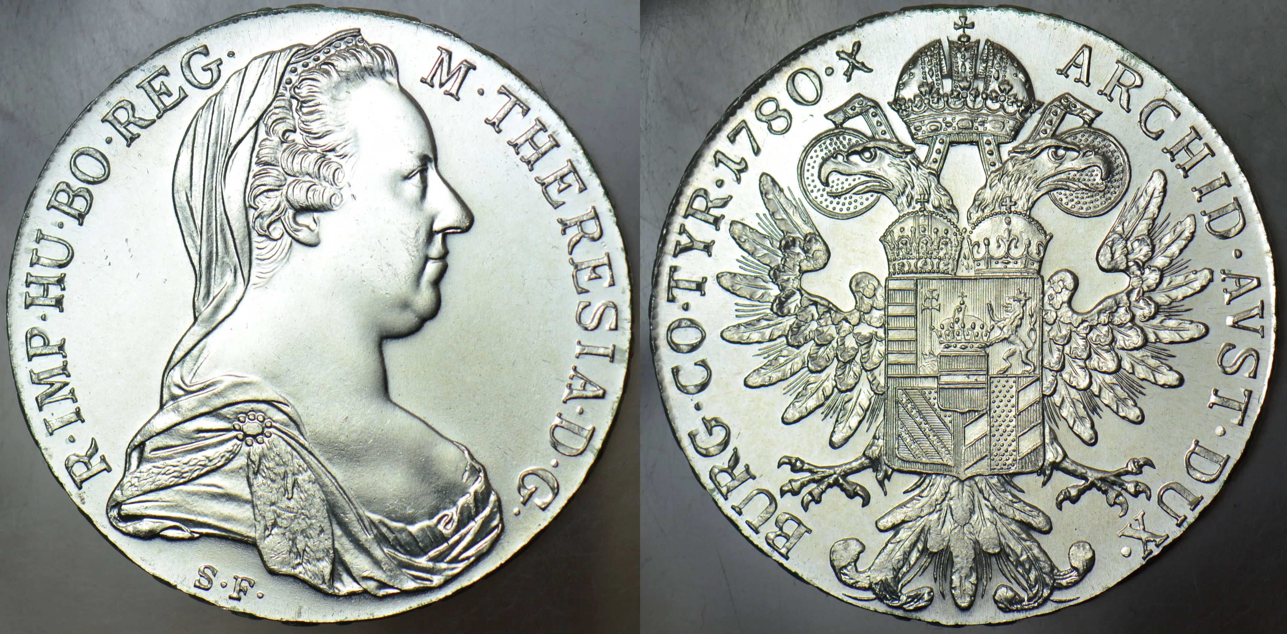 AVUSTURYA MARIA THERESIA GÜMÜŞ 1 THALER 1780 MODERN TEKRAR BASIM 1900 LER İLK YARISI 28 gr 41 mm ÇİL