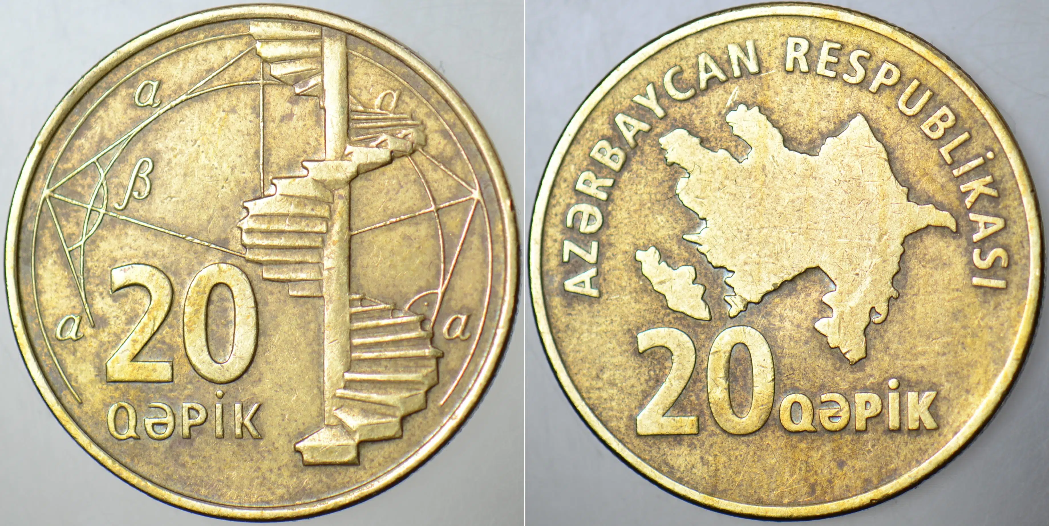 AZERBAYCAN 20 GAPİK.