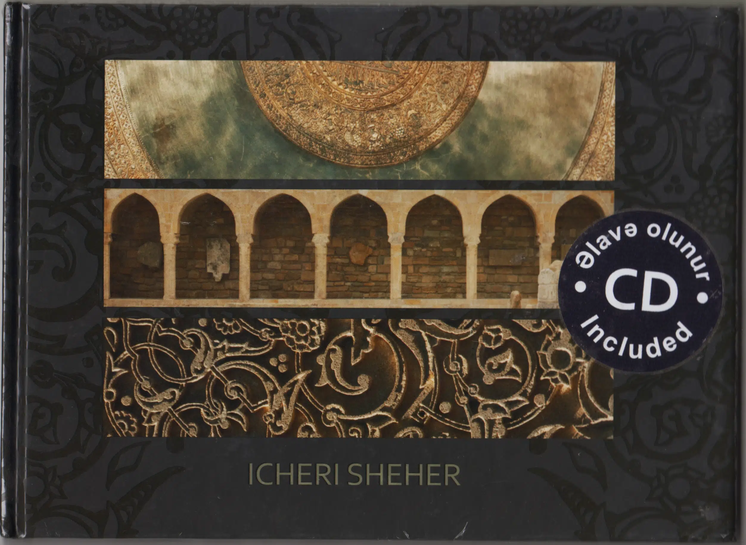 AZERBAYCAN BAKÜ İÇERİ ŞEHİR 2010 KİTAPÇIK + 10 KARTPOSTAL + CD KİTAP.B