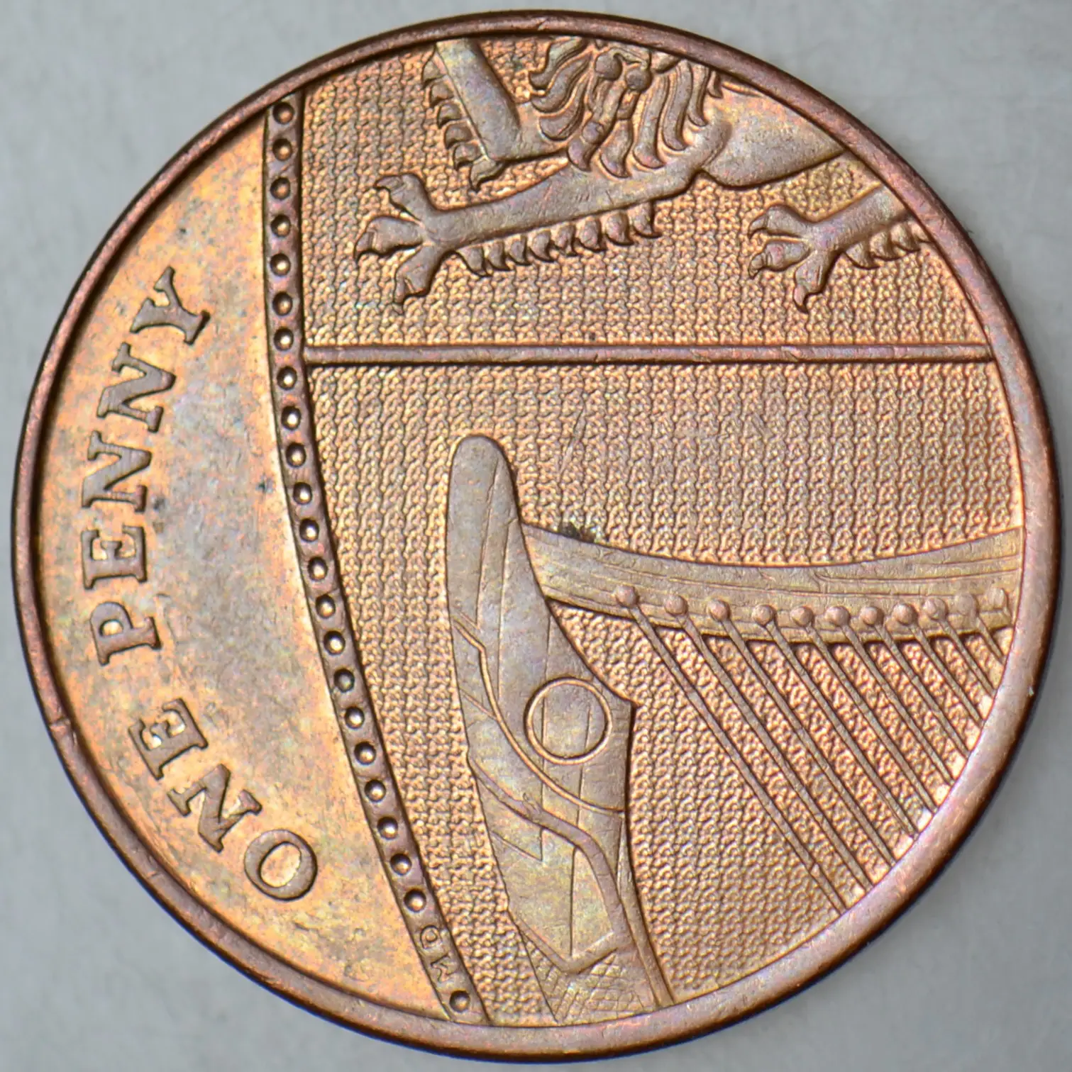 BİRLEŞİK KRALLIK 1 PENNY 2016 KRALİÇE II. ELİZABETH-İNGİLTERE.