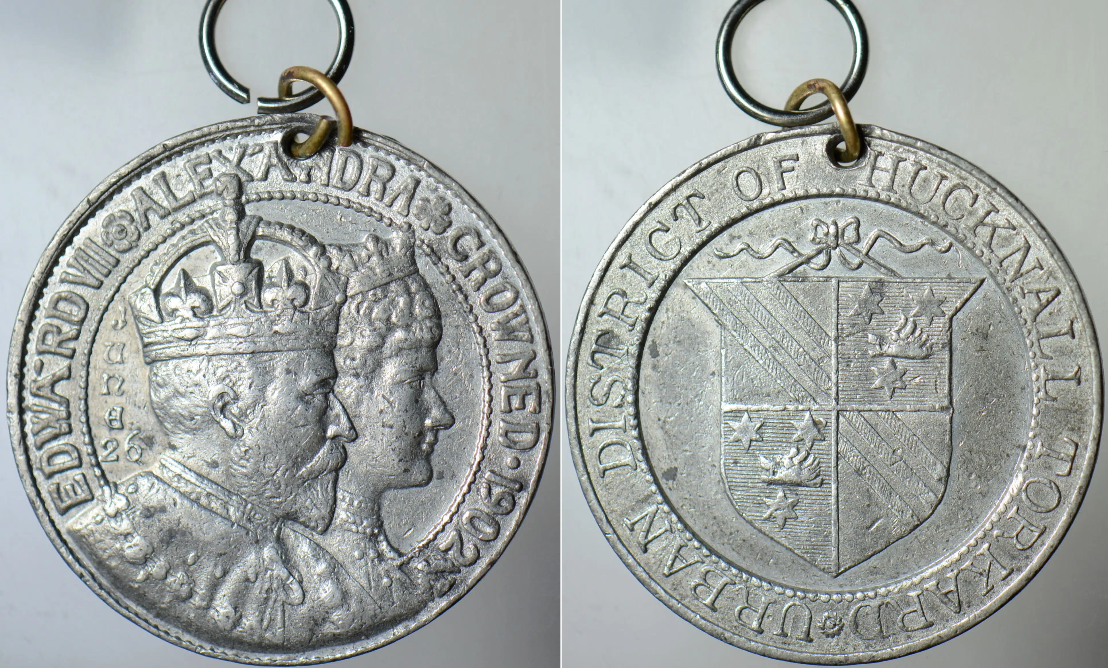 BİRLEŞİK KRALLIK VII. EDWARD TAÇ GİYME TÖRENİ ANISINA MADALYON 1902. METAL 38 mm ORİJİNAL.