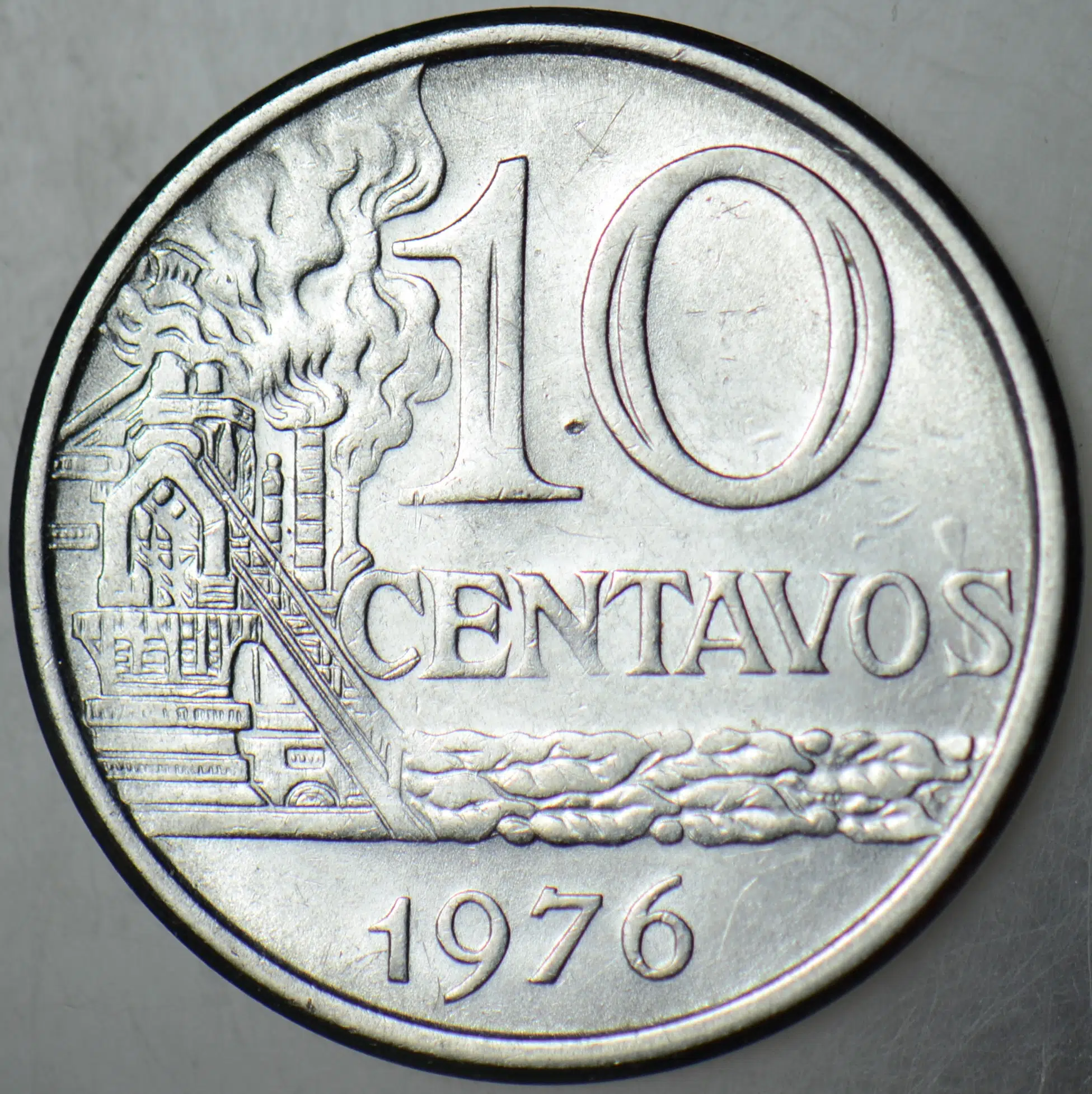 BREZİLYA 10 CENTAVOS 1976 ÇİLALTI.