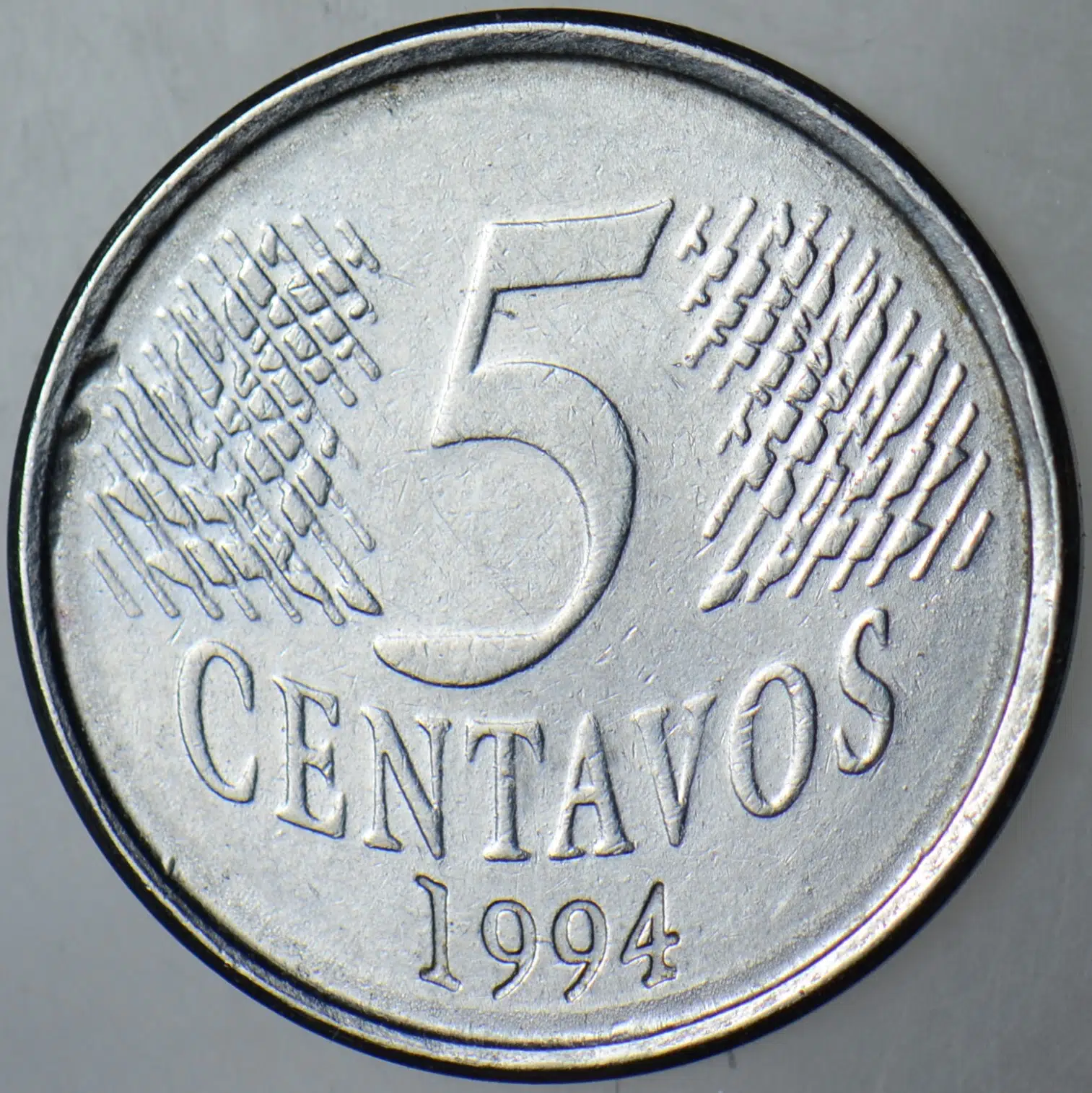 BREZİLYA 5 CENTAVOS 1994.