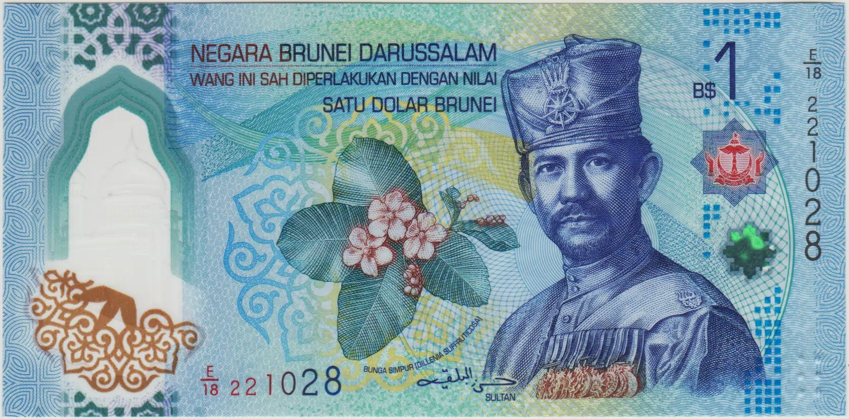 BRUNEİ 1 DOLAR 2024 POLYMER ÇİL.