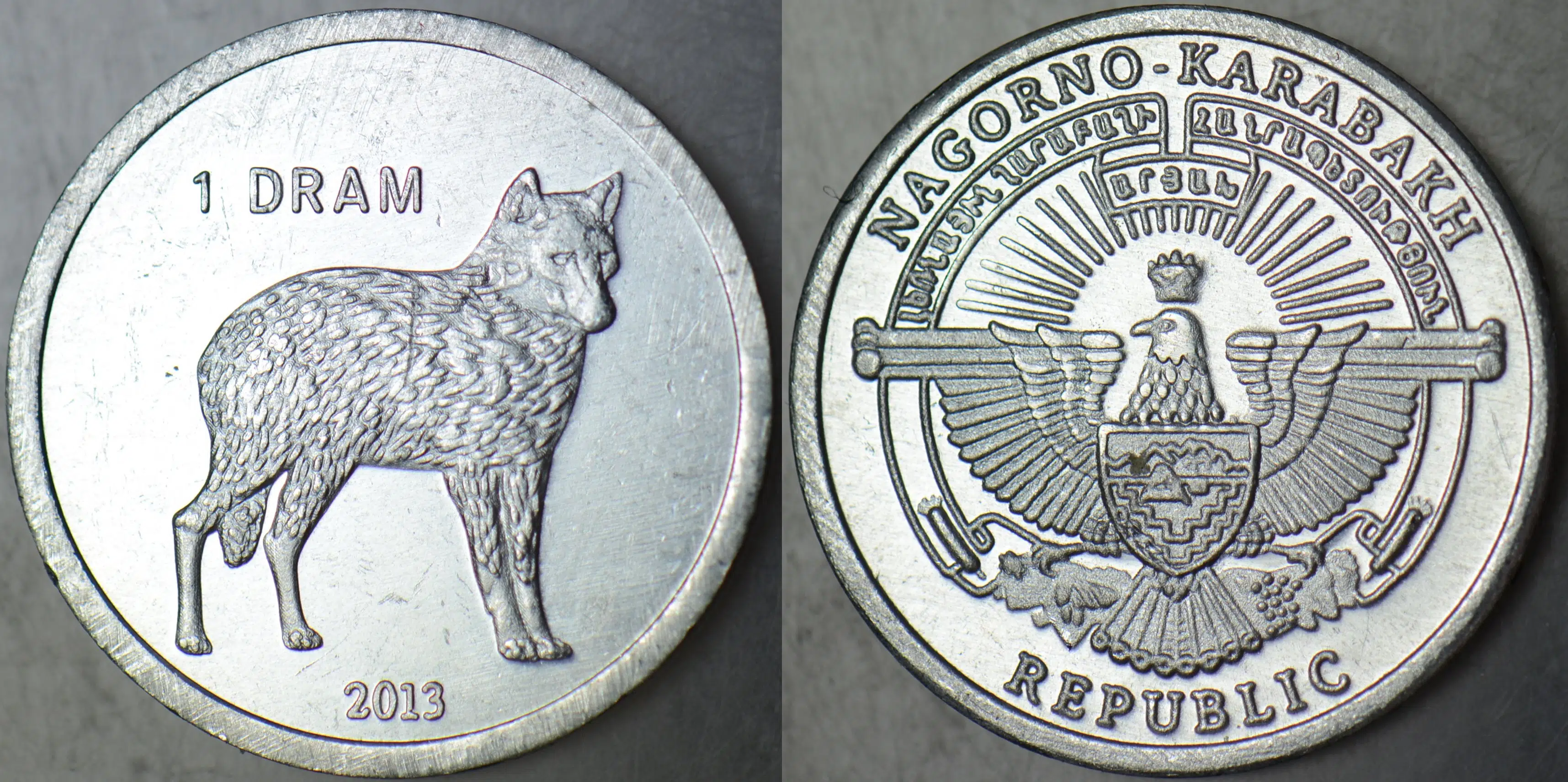 DAĞLIK KARABAĞ 1 DRAM 2013 ÇİL(-)