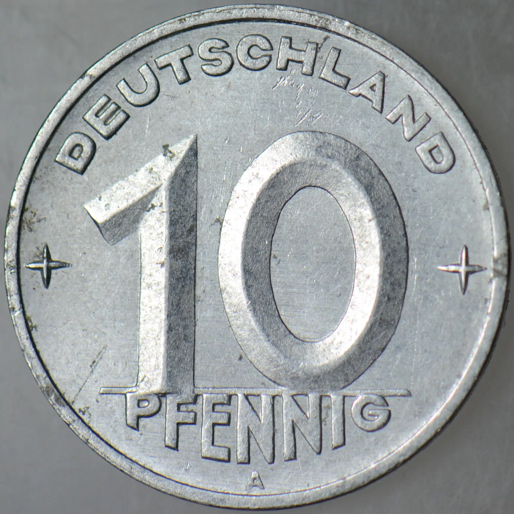 DOĞU ALMANYA 10 PFENNIG 1950 A. DDR.