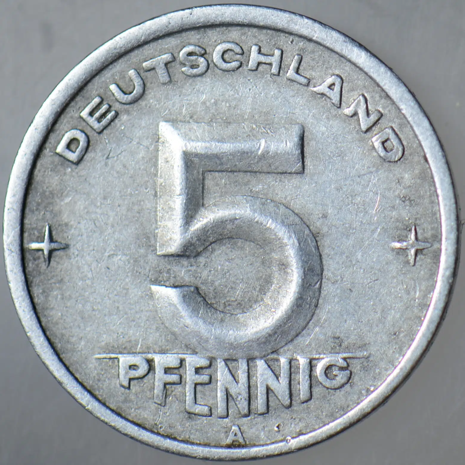 DOĞU ALMANYA 5 PFENNIG 1949 A. DDR.