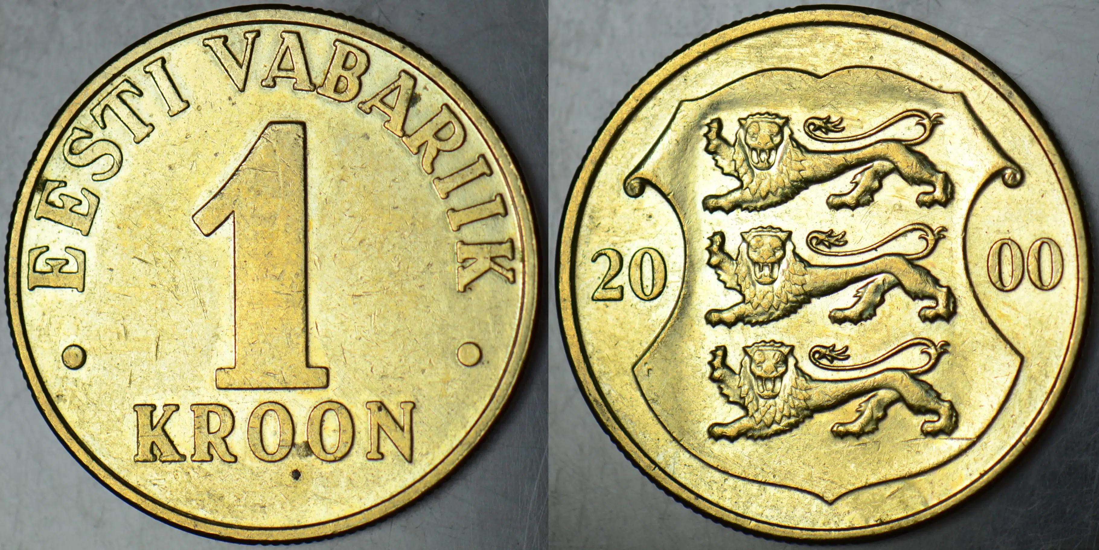 ESTONYA 1 KRON 2000.