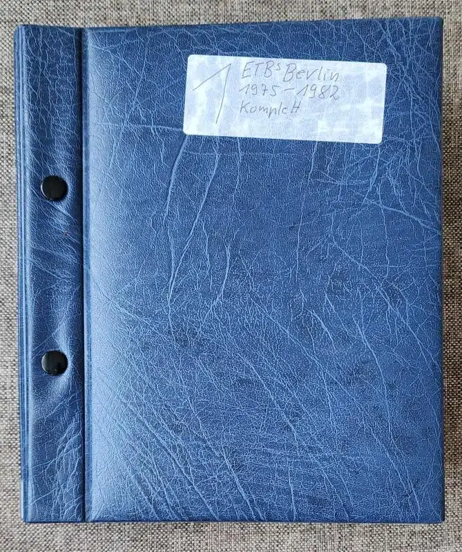 FEDERAL ALMANYA 1975 - 1982 TOPLAM 107 ADET ALBÜMÜNDE İLK GÜN KARTI.