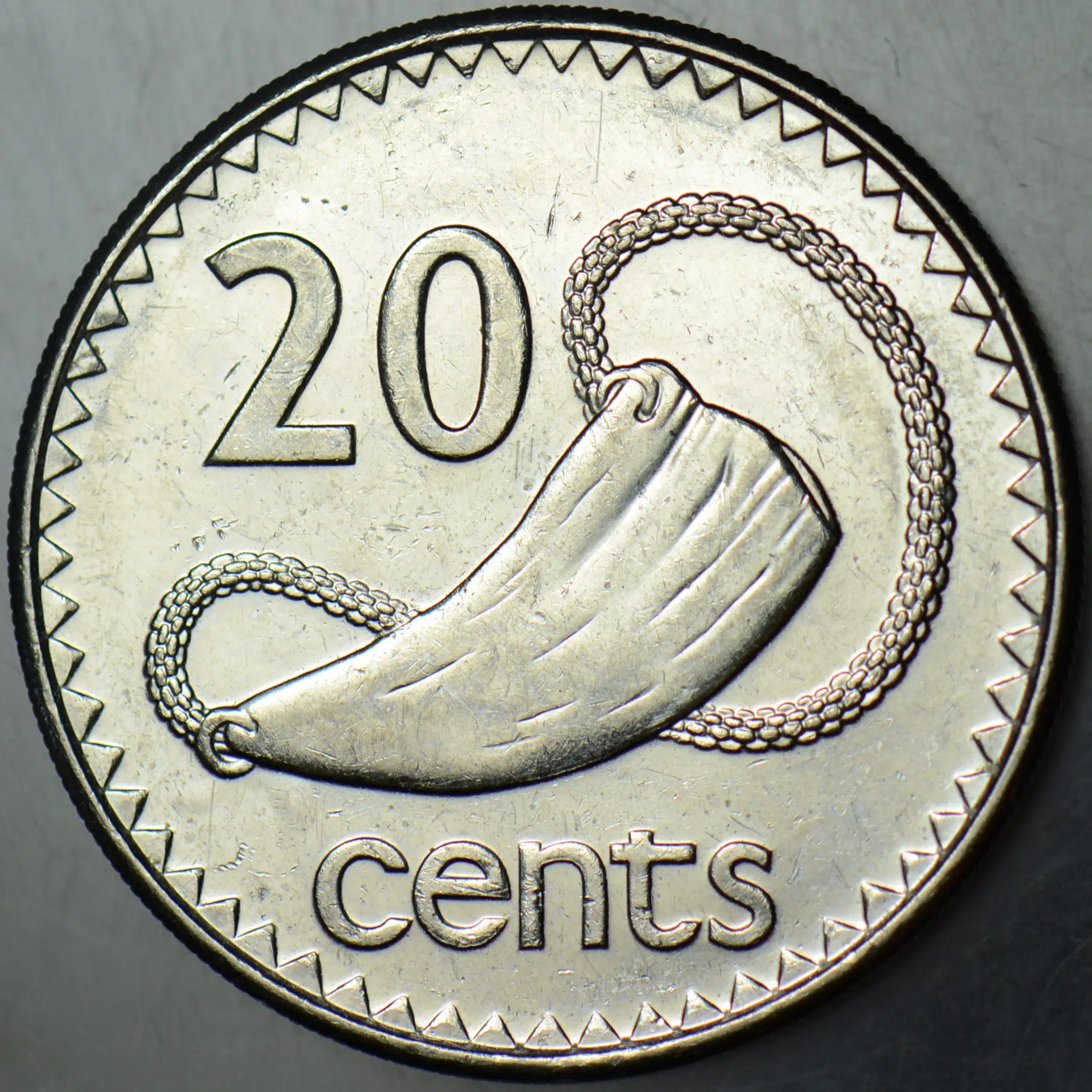 FİJİ 20 CENT 2000 KRALİÇE II. ELİZABETH.