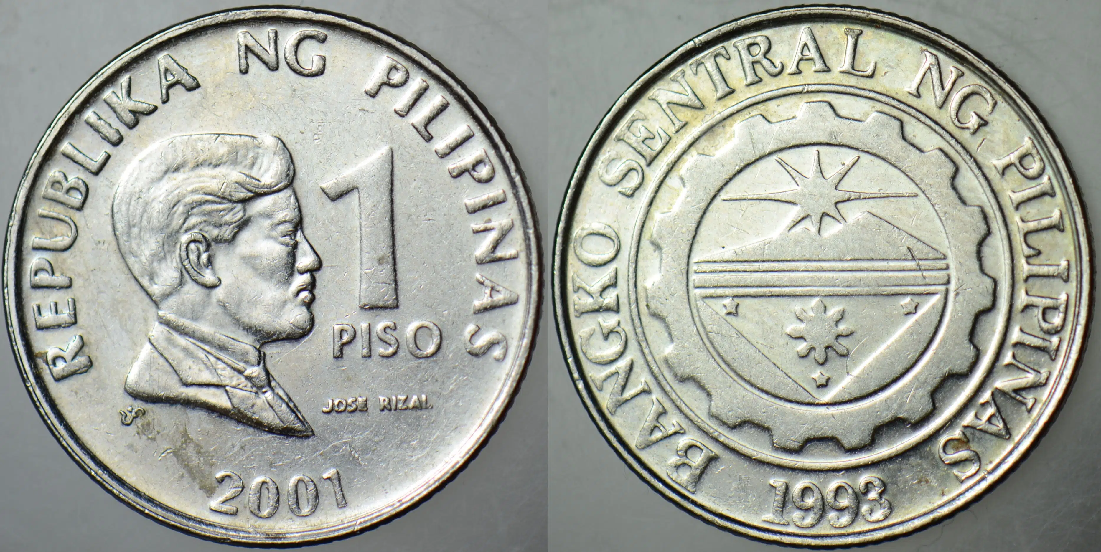 FİLİPİNLER 1 PİSO 2001.