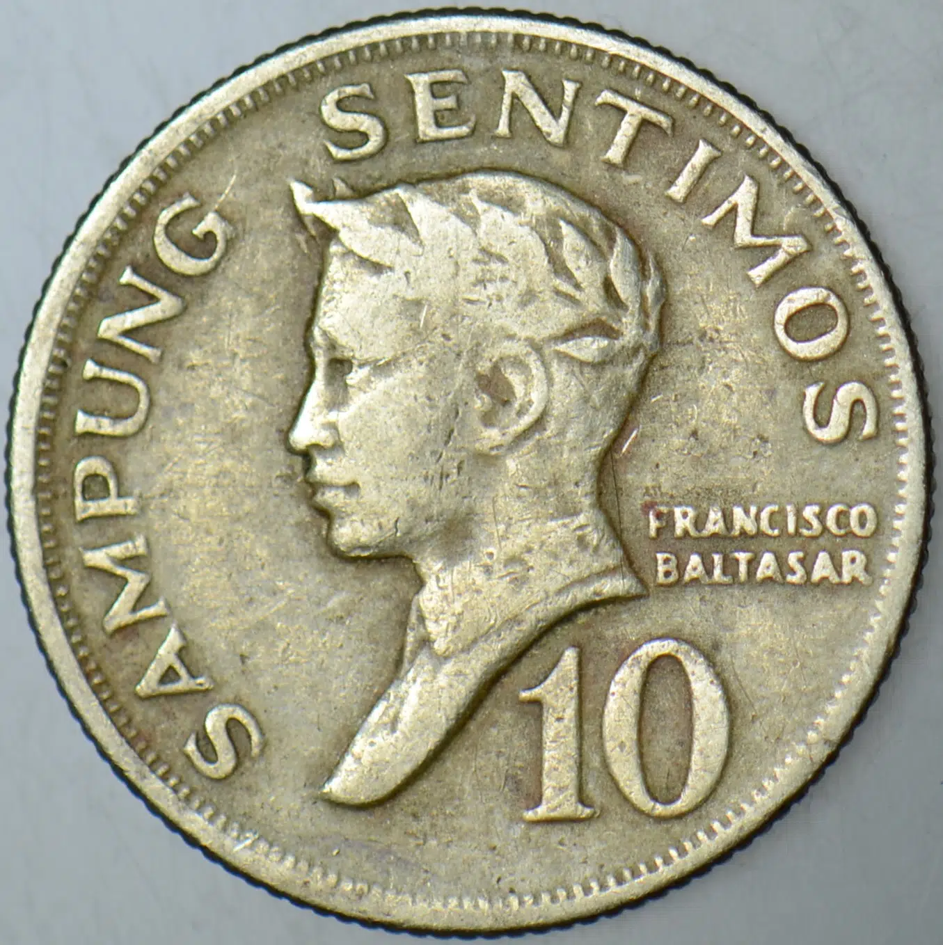 FİLİPİNLER 10 SENTİMOS 1969.