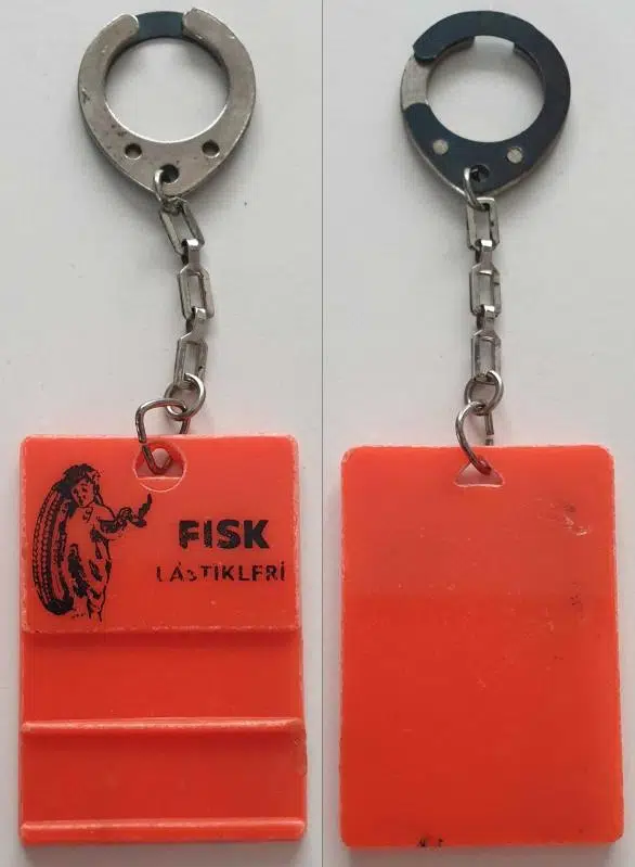 FISK LASTİKLERİ ESKİ ANAHTARLIK.