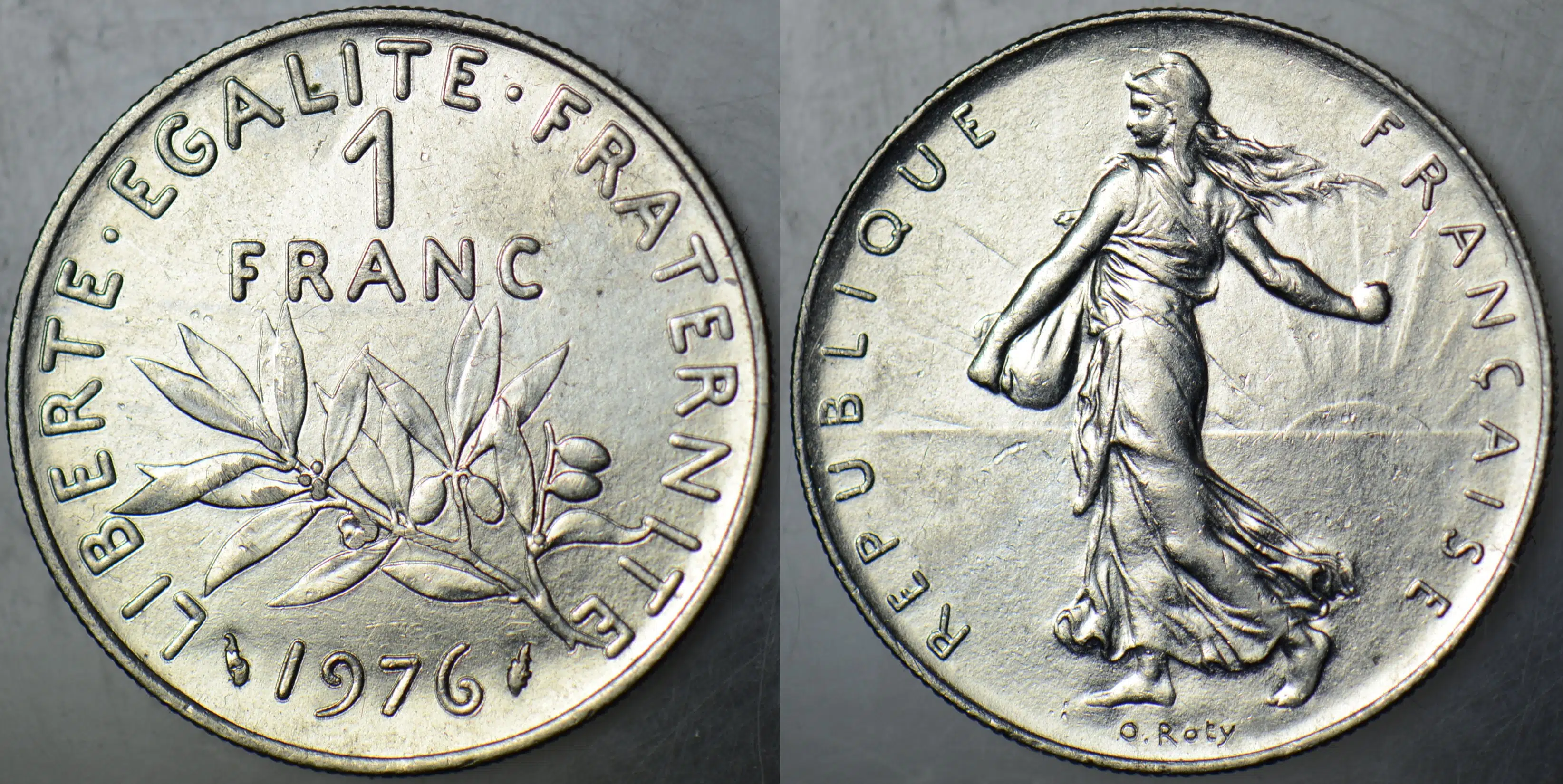 FRANSA 1 FRANK 1976 ÇİLALTI.