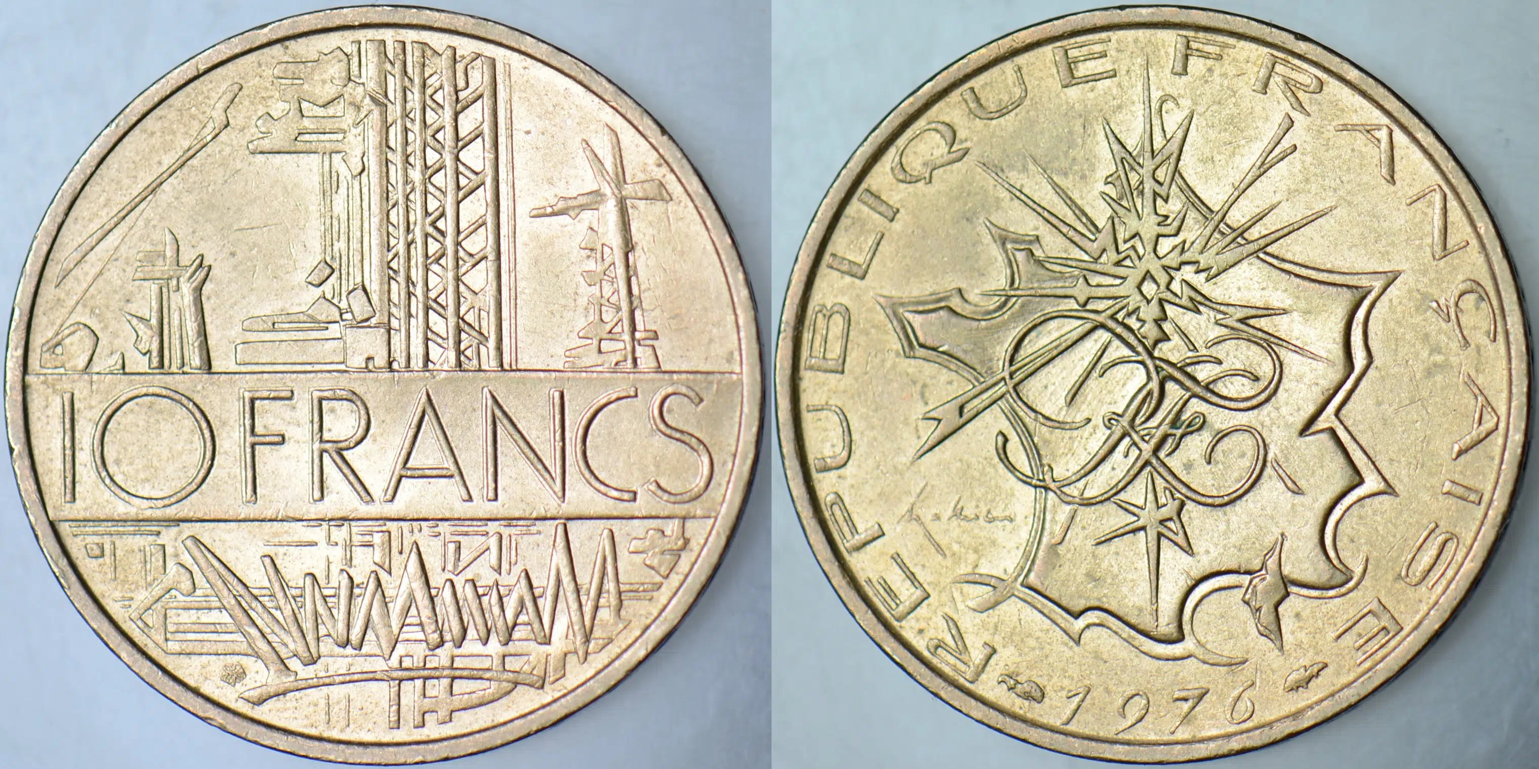 FRANSA 10 FRANK 1976 ÇİLALTI.