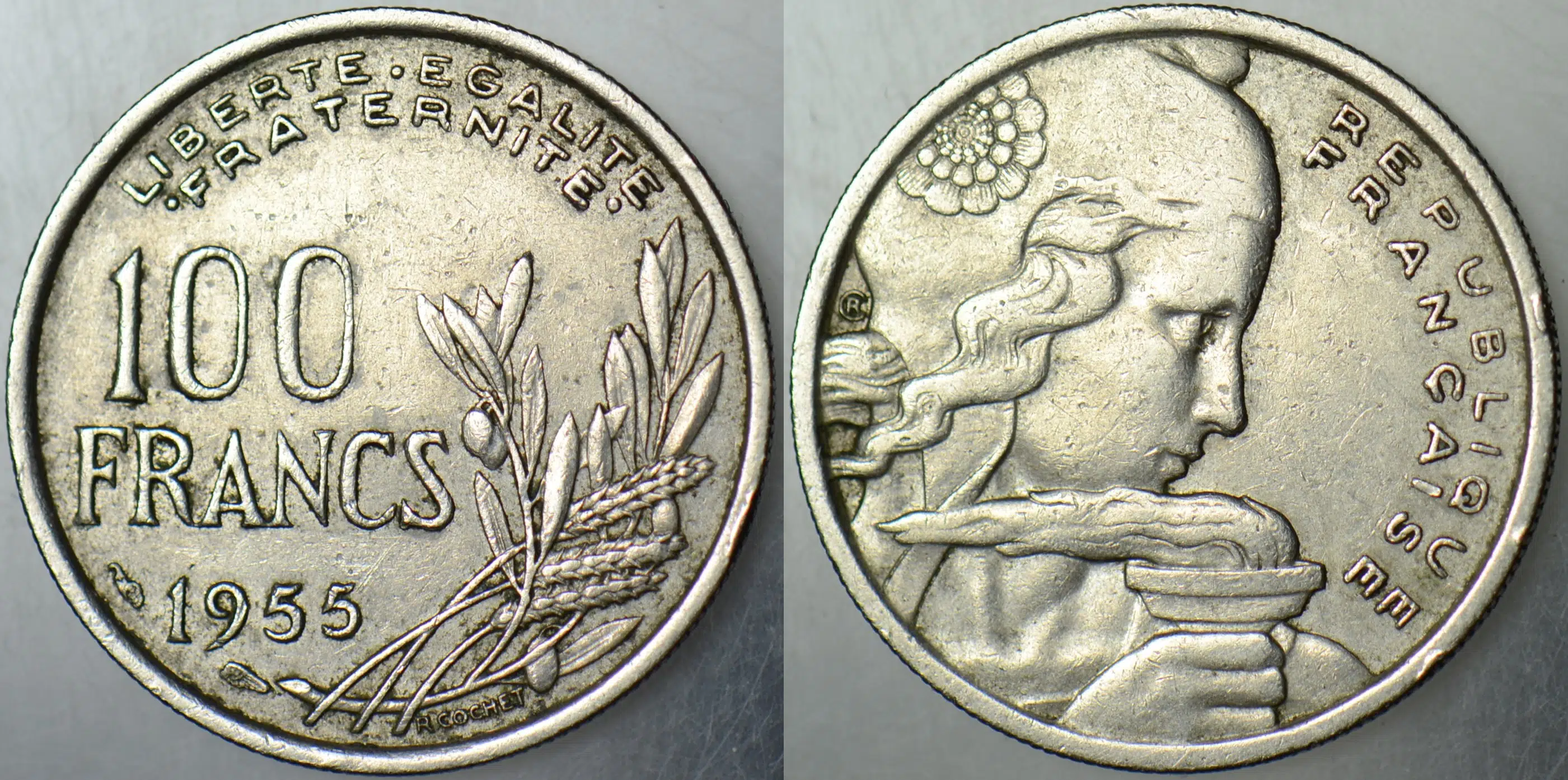 FRANSA 100 FRANK 1955.