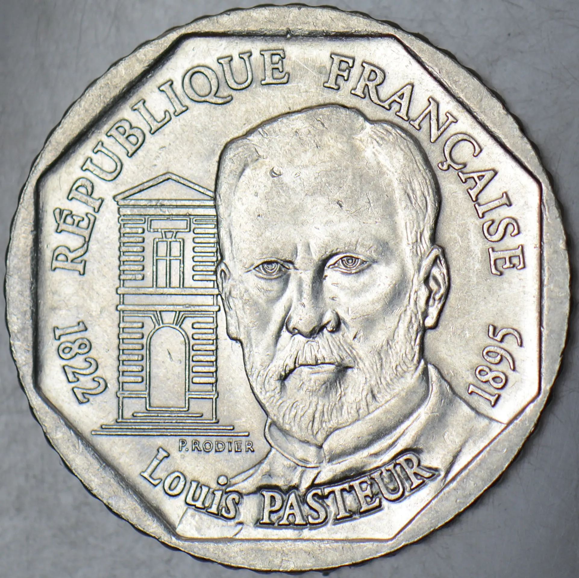 FRANSA 2 FRANK 1995 HATIRA. LOİS PASTEUR ÖLÜMÜNÜN 100. YILI.
