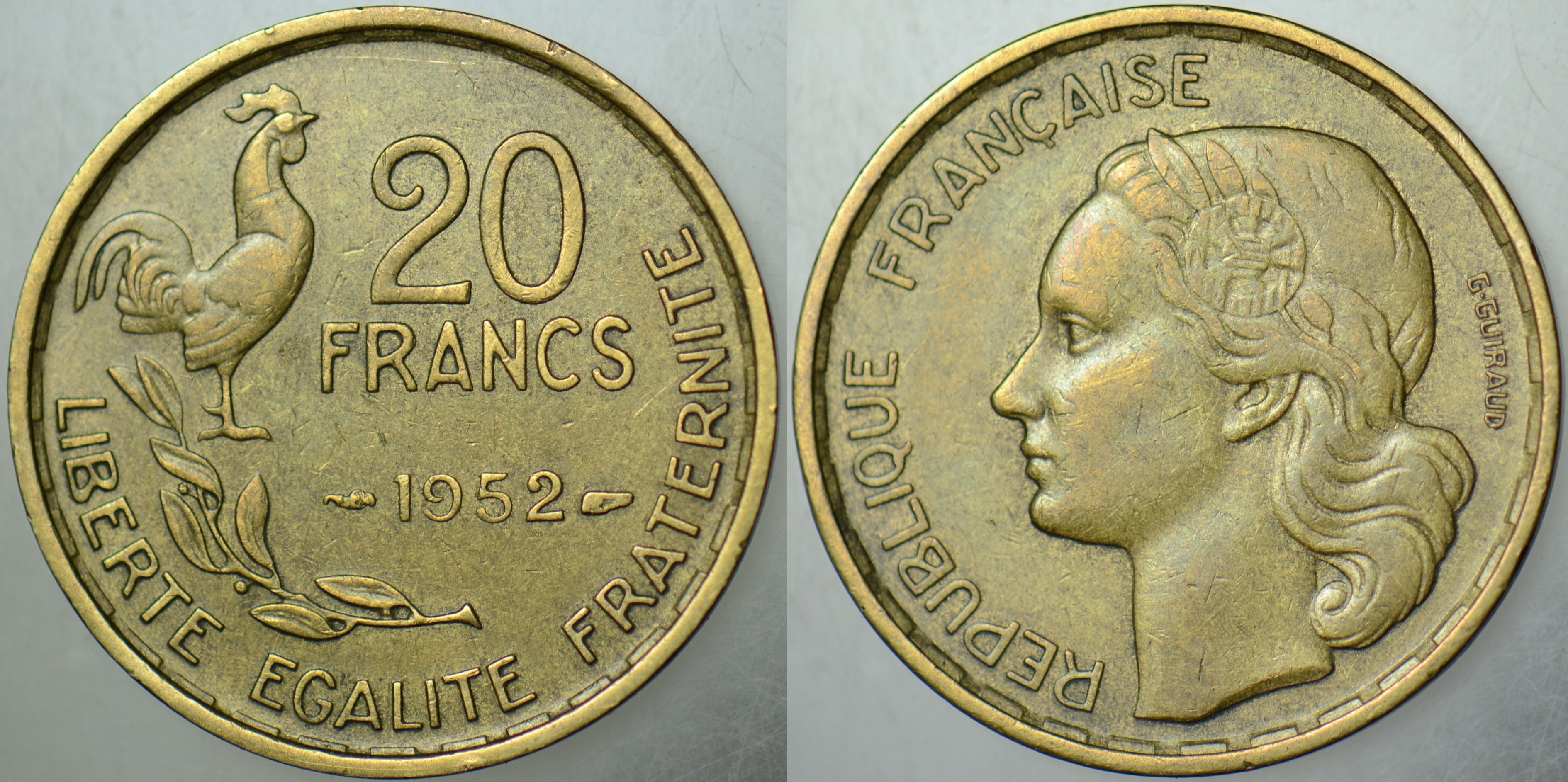FRANSA 20 FRANK 1952.