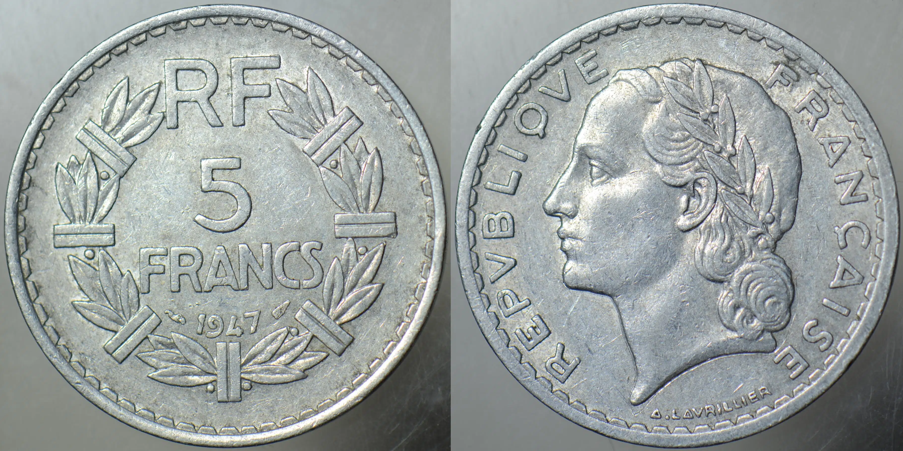 FRANSA 5 FRANK 1947.