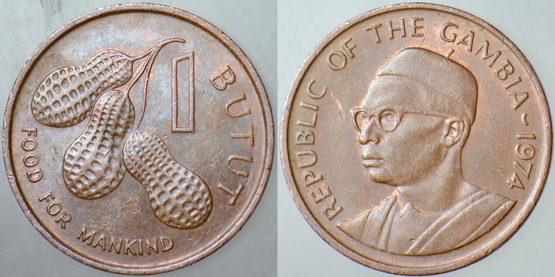 GAMBİYA 1 BUTUT 1974 FAO.