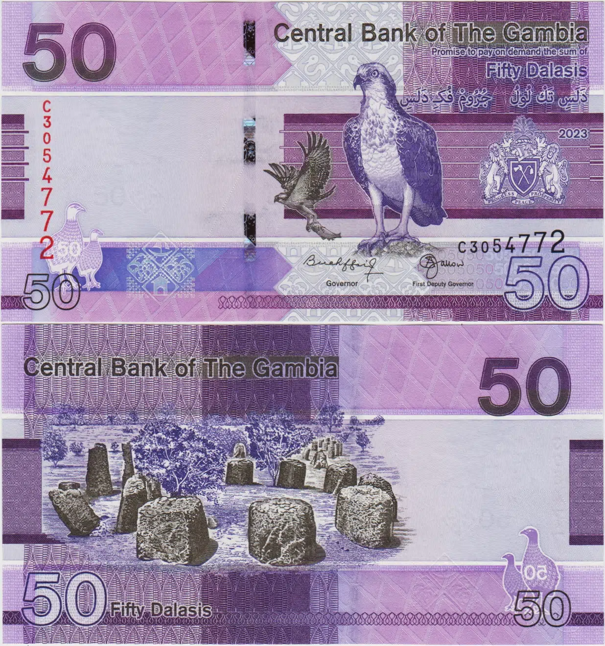 GAMBİYA 50 DALASİ 2023 ÇİL.