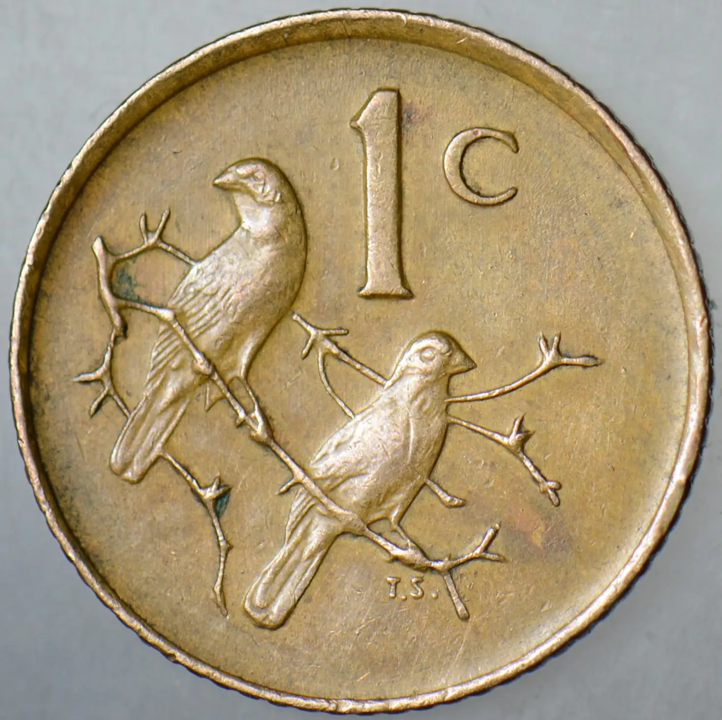 GÜNEY AFRİKA 1 CENT 1983.