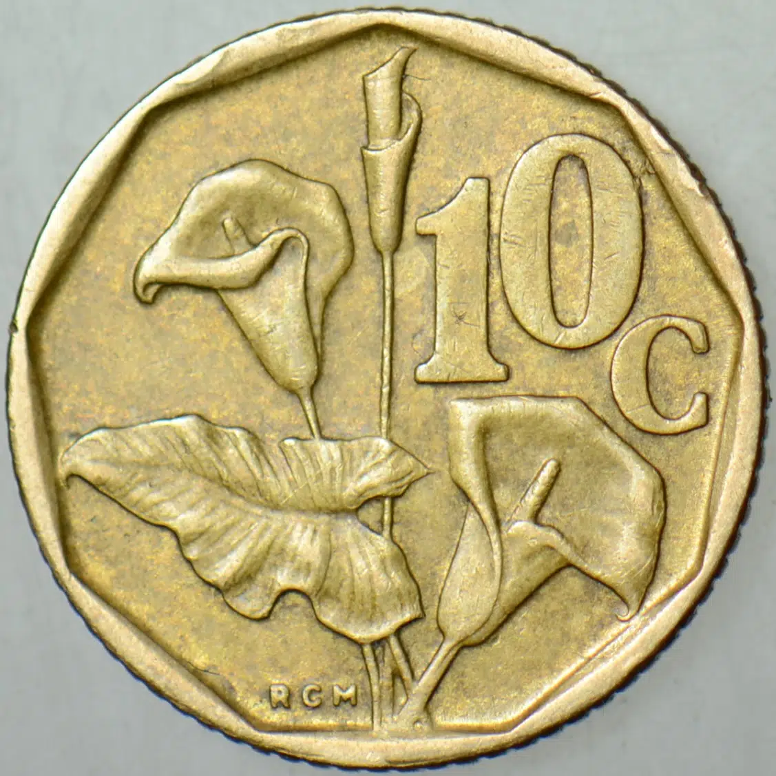GÜNEY AFRİKA 10 CENT 1993.