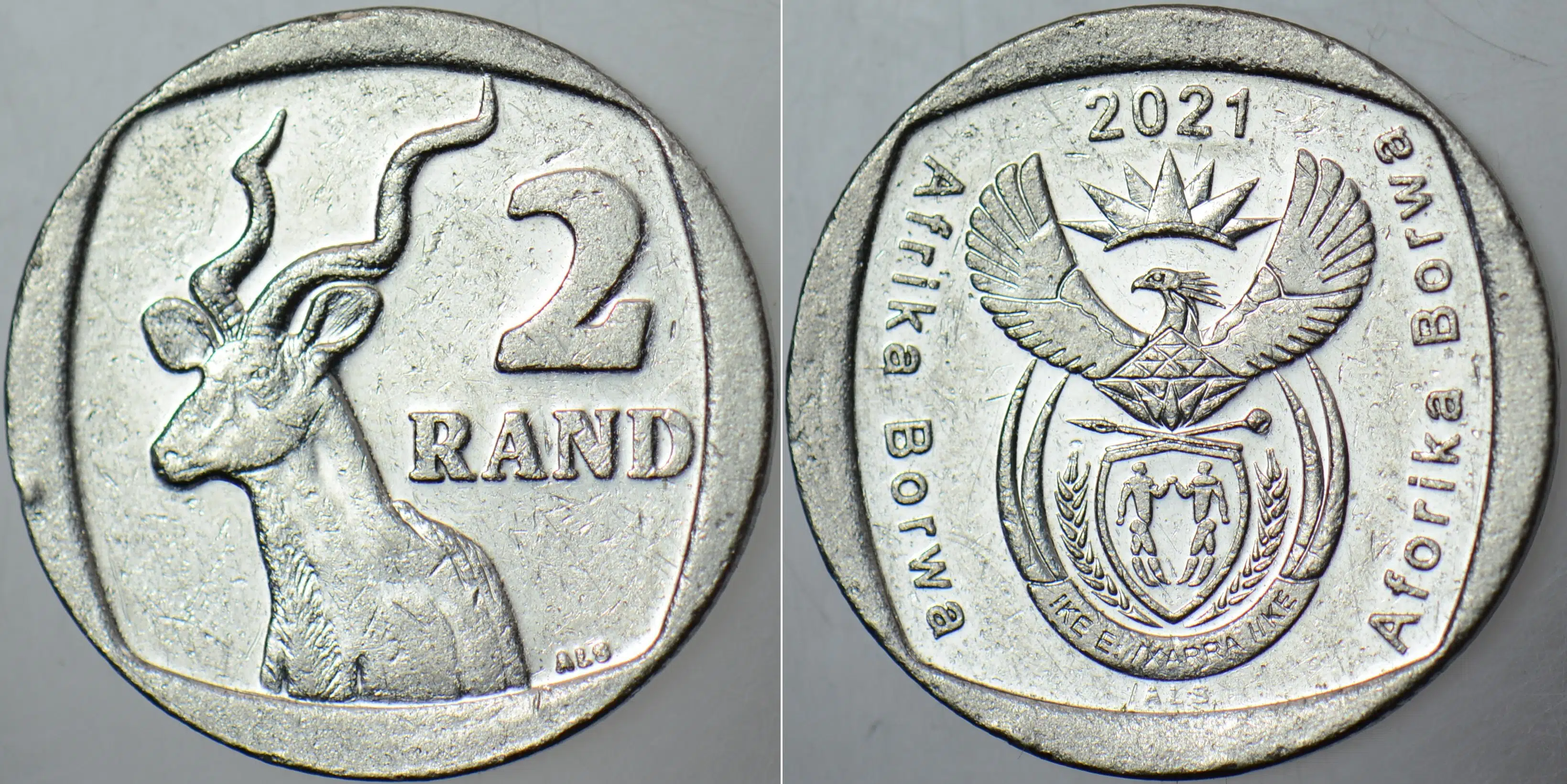 GÜNEY AFRİKA 2 RAND 2021.