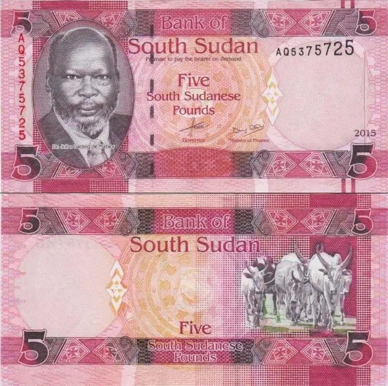 GÜNEY SUDAN 5 POUND 2015 ÇİL KONDİSYON.