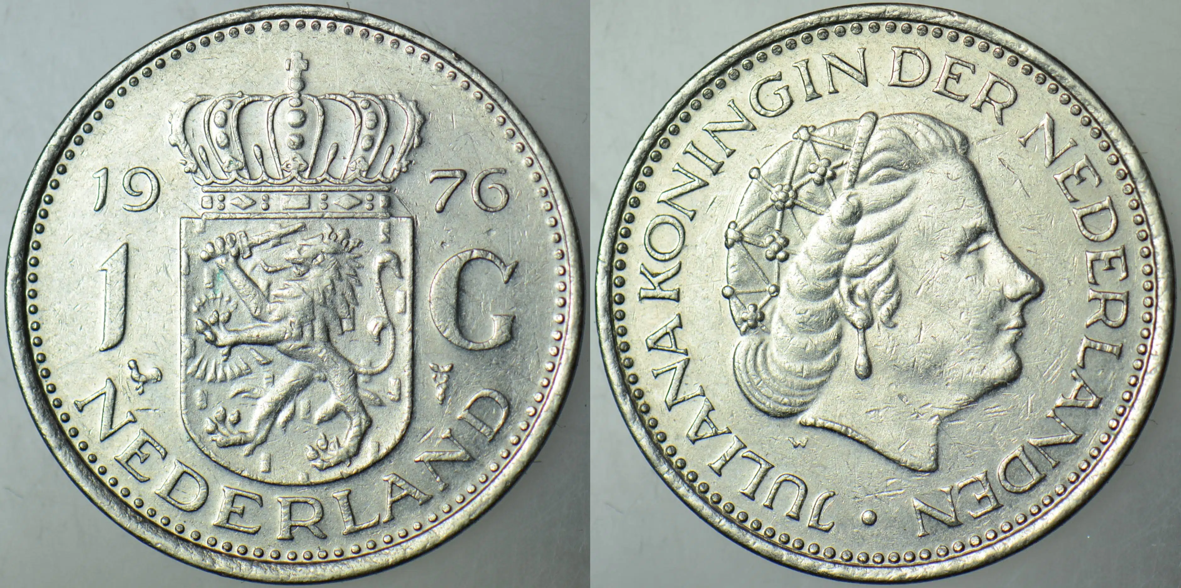 HOLLANDA 1 GULDEN 1976 KRALİÇE JULIANA.