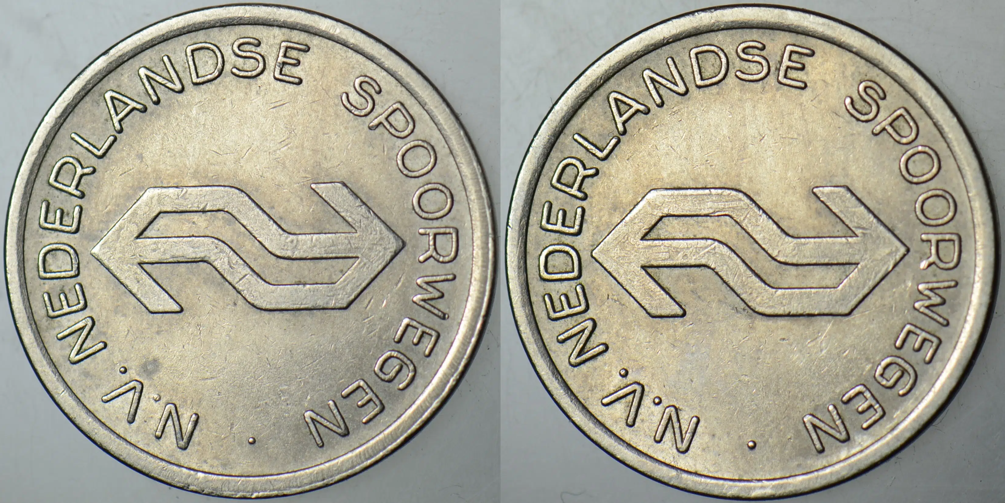 HOLLANDA NEDERLANDSE SPOORWEGEN JETON 22 mm ÇİLALTI.
