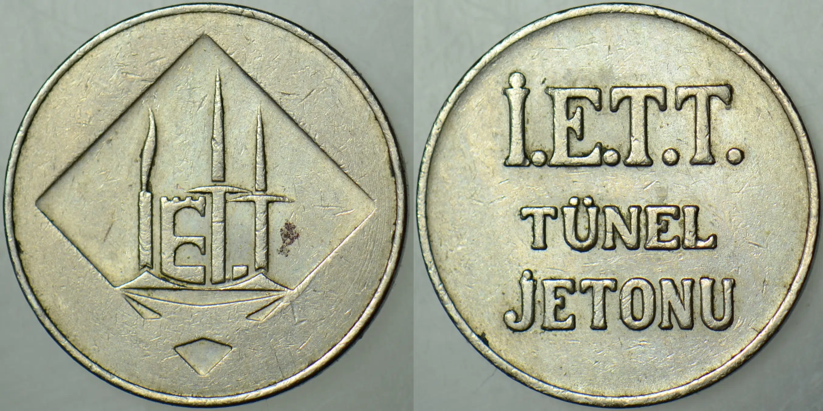 İETT TÜNEL JETONU 19 mm