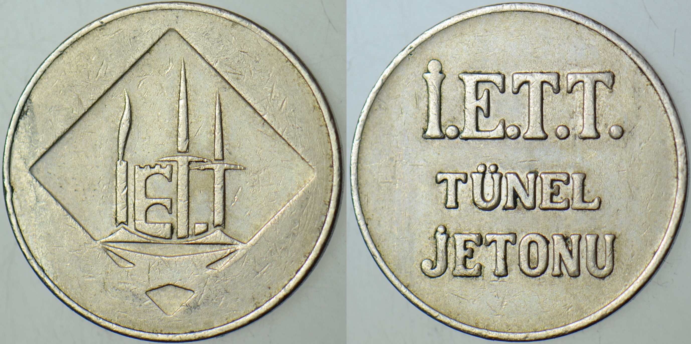 İETT TÜNEL JETONU 19 mm