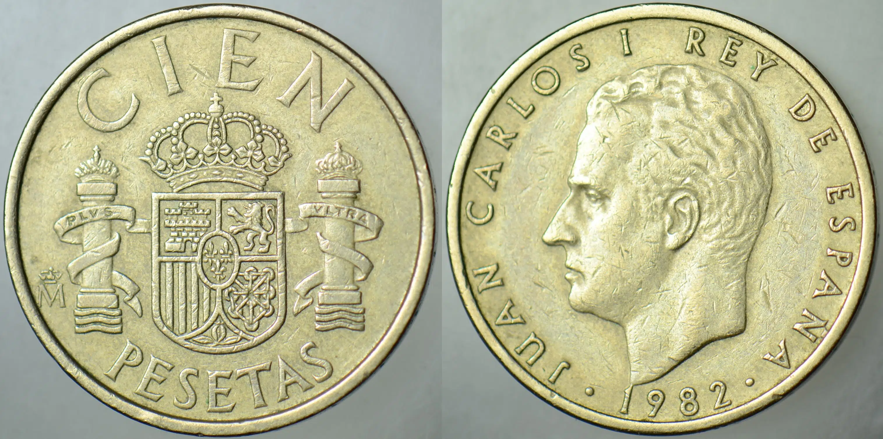 İSPANYA 100 PESETA 1982 JUAN CARLOS I DÖNEMİ.