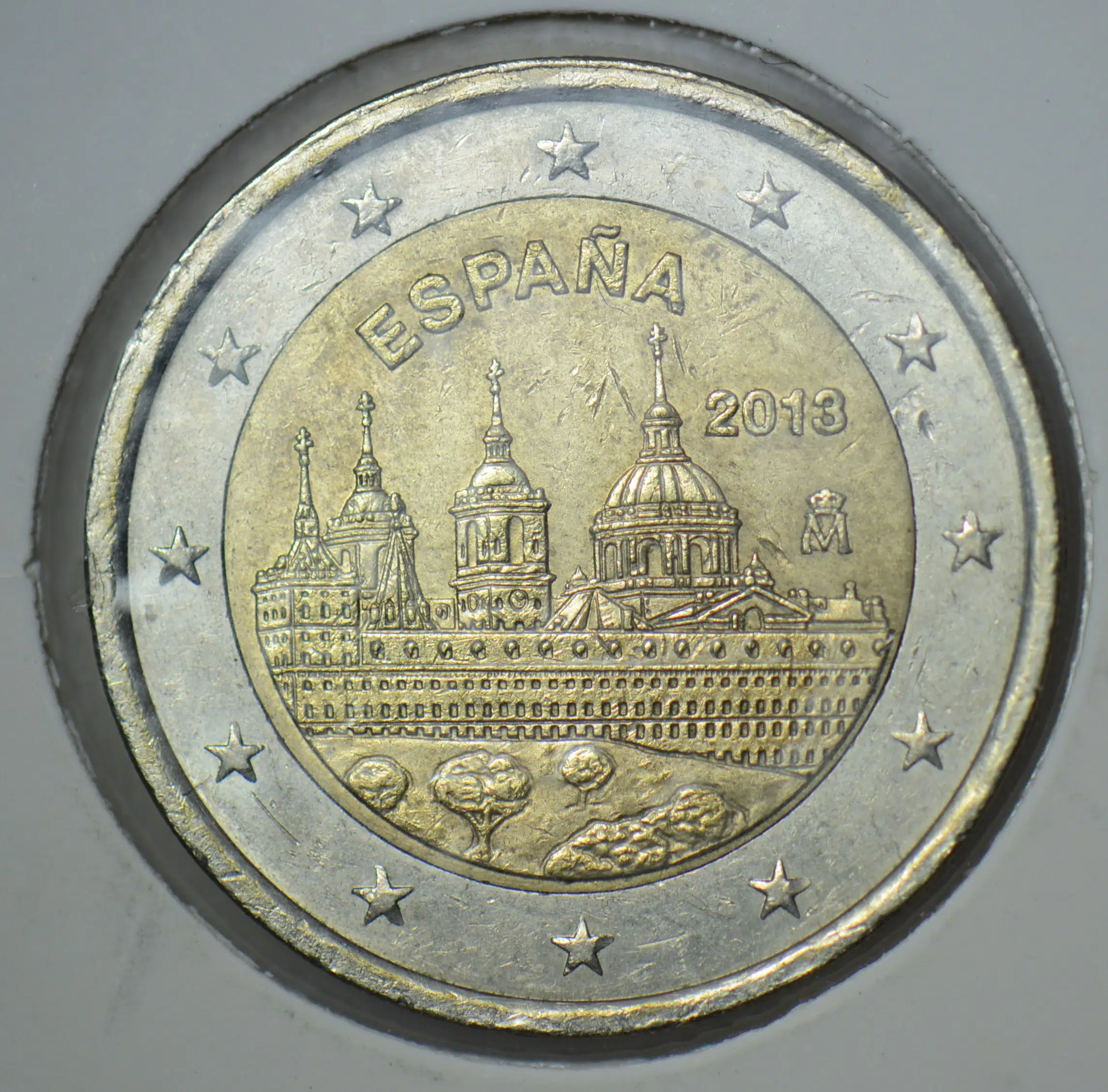 İSPANYA 2 EURO 2013 HATIRA-ESCORİAL.