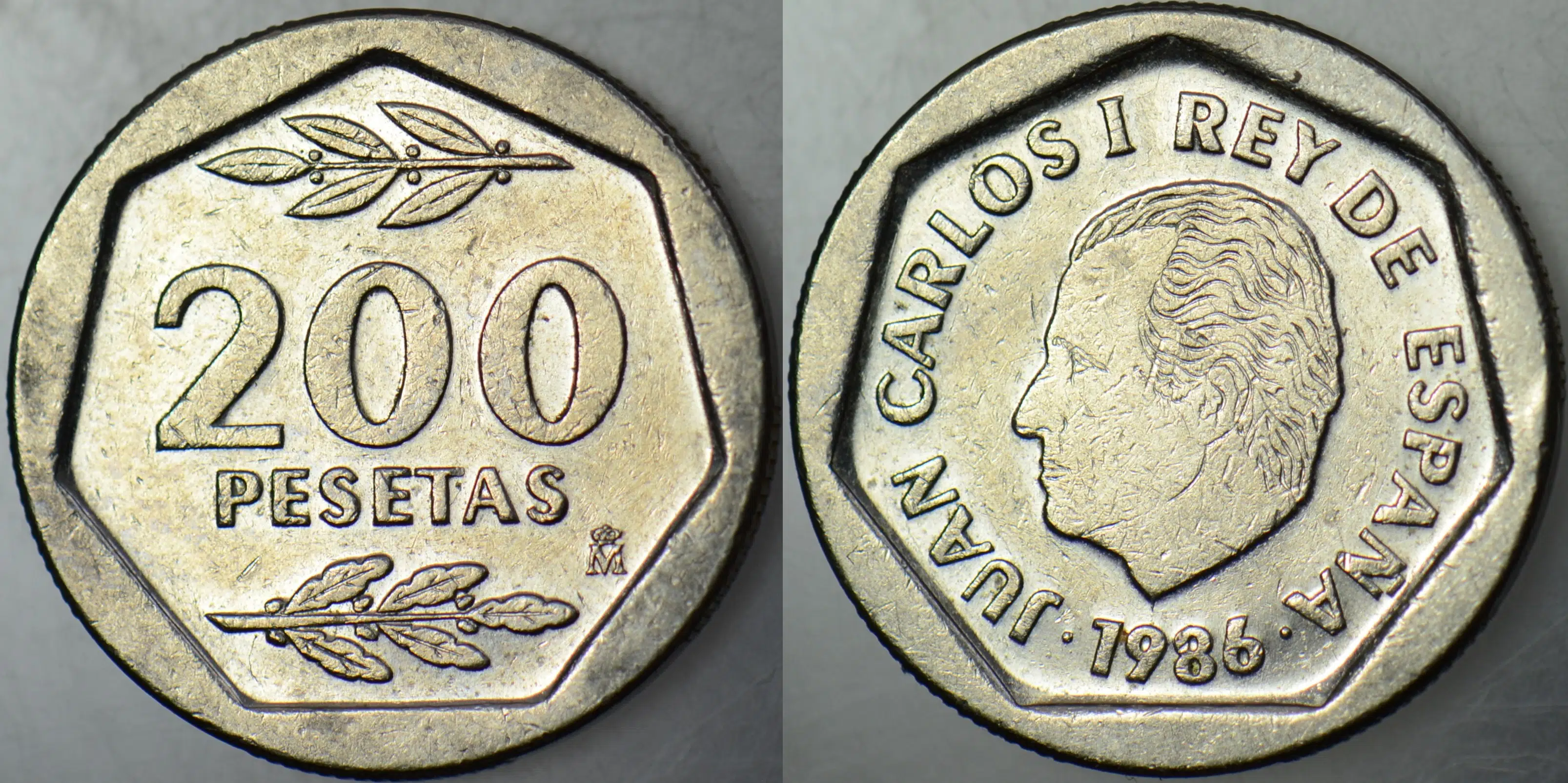 İSPANYA 200 PESETA 1986.