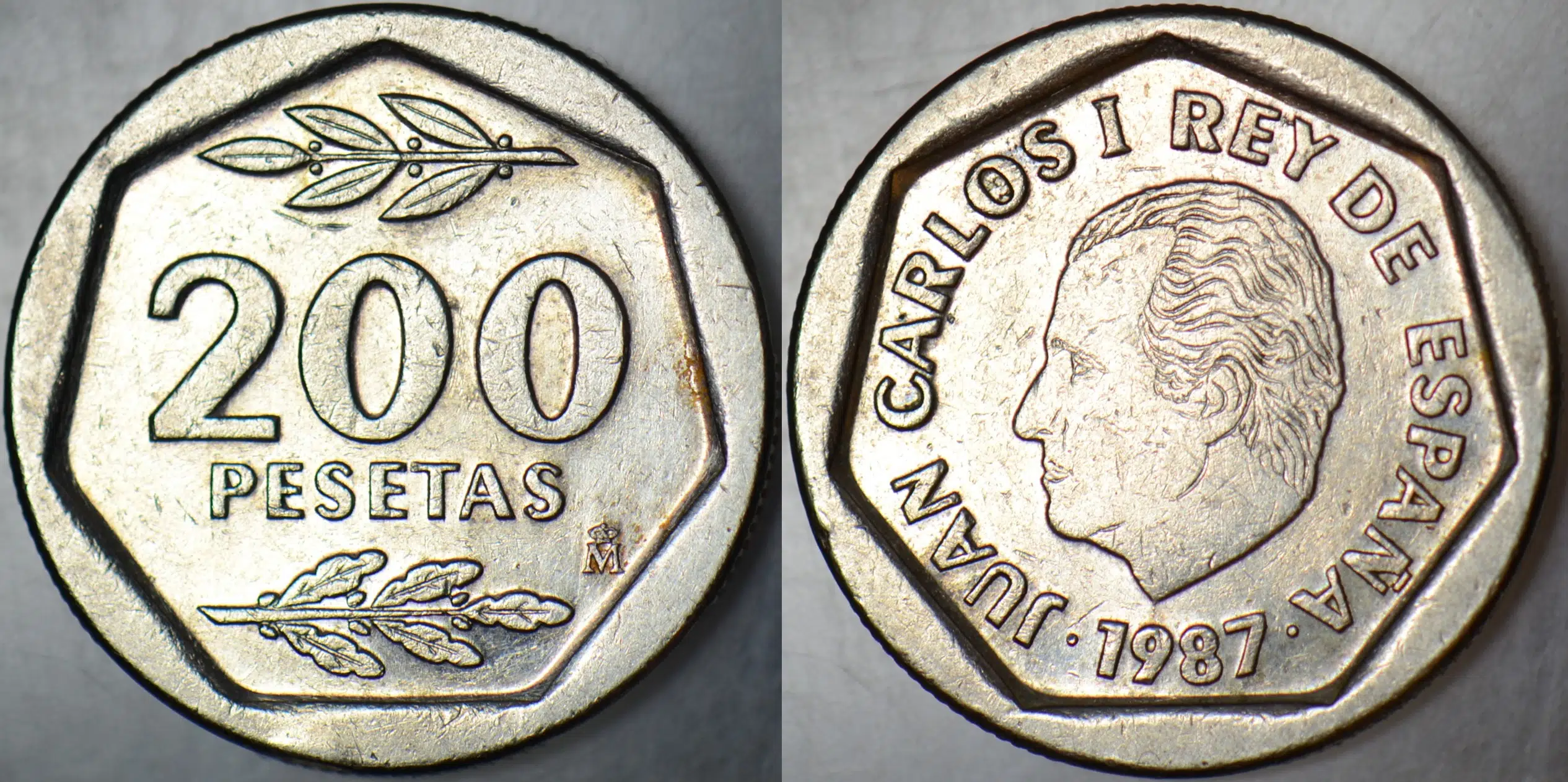 İSPANYA 200 PESETA 1987.